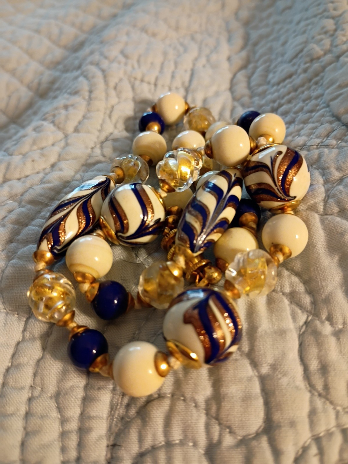 Murano Art Glass Beaded Necklace