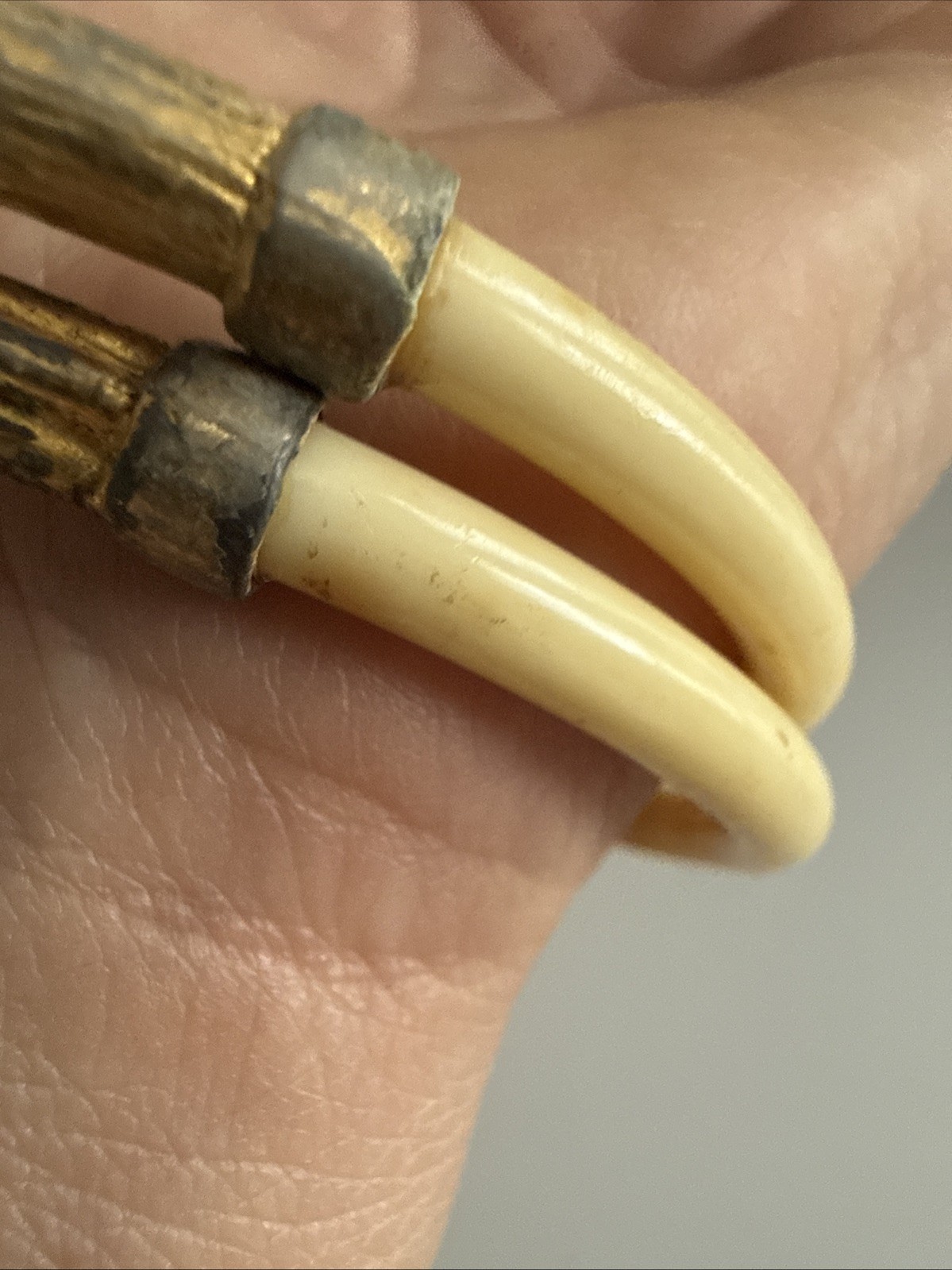 Vintage Celluloid W/GOLD TONE METAL, SOME TARNISHING SEE PICS SET 2