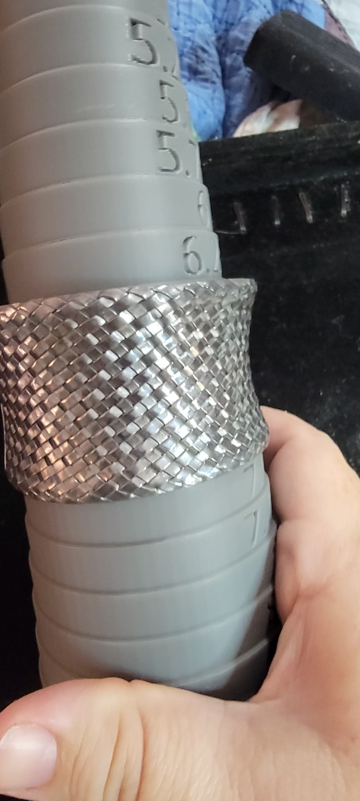 BA Wide Cuff Basket Weave Bracelet Solid 925 Sterling Silver 9
