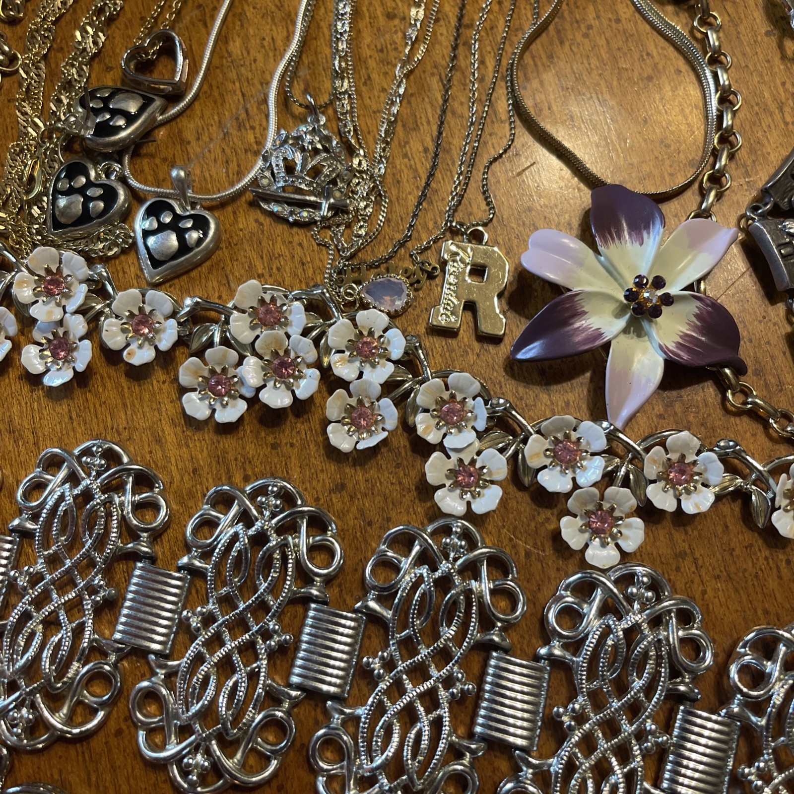 Huge Estate Vintage to Modern Jewelry Signed/unsigned Costume Mixed Lot