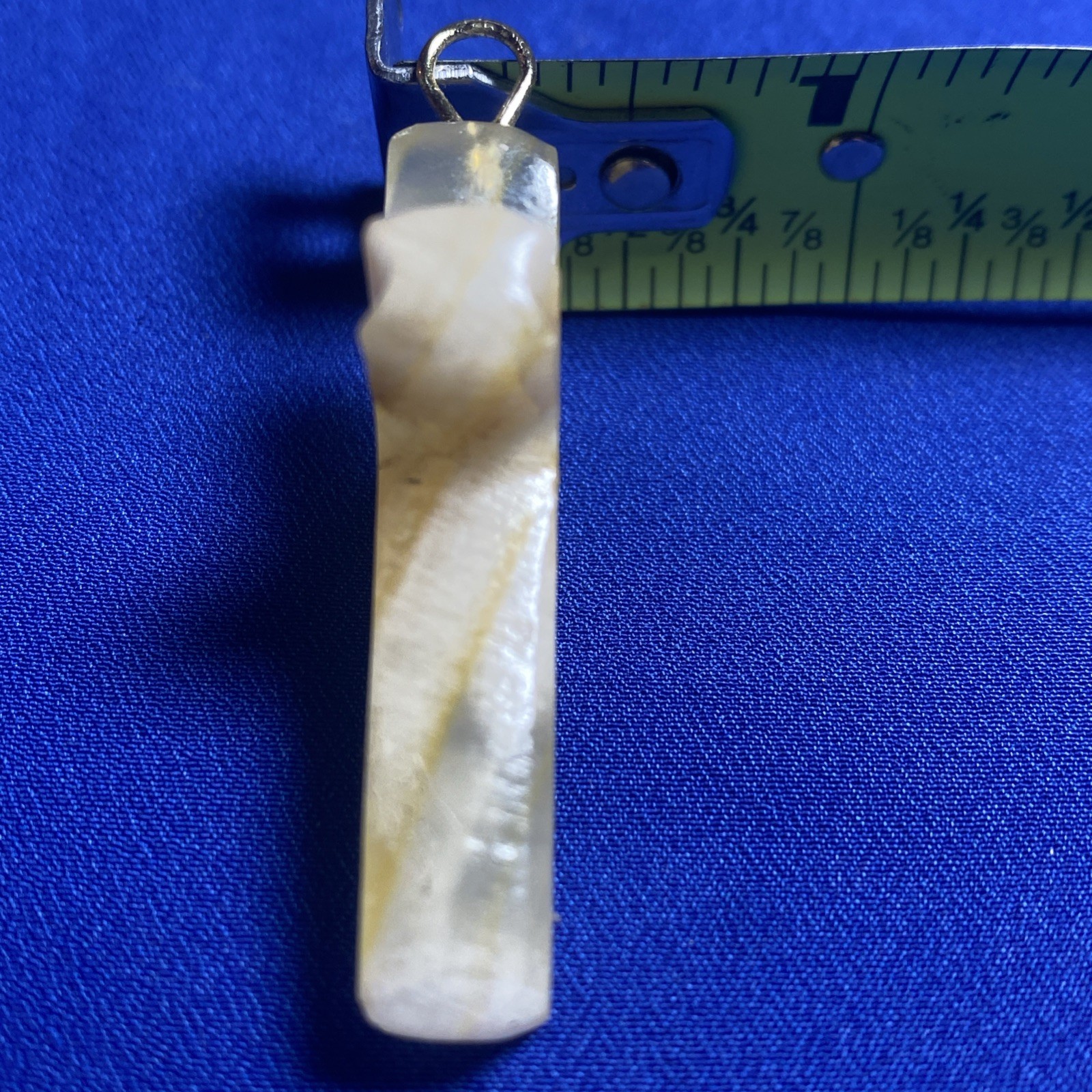 VINTAGE Cross Pendant –Shell/Mother-of-Pearl– 1.75”– Buyer to Confirm Material