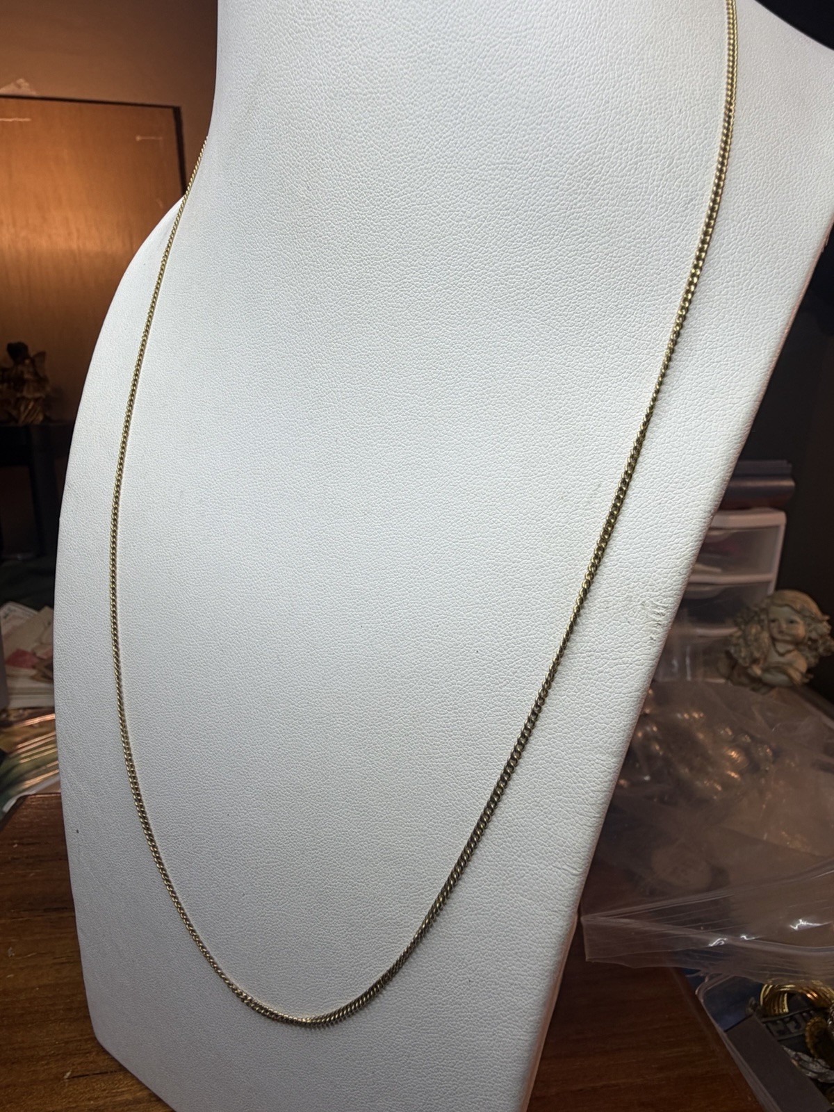 Vintage ACO 1/20 12K Gold Filled Chain Necklace 20in Yellow Gold Tone