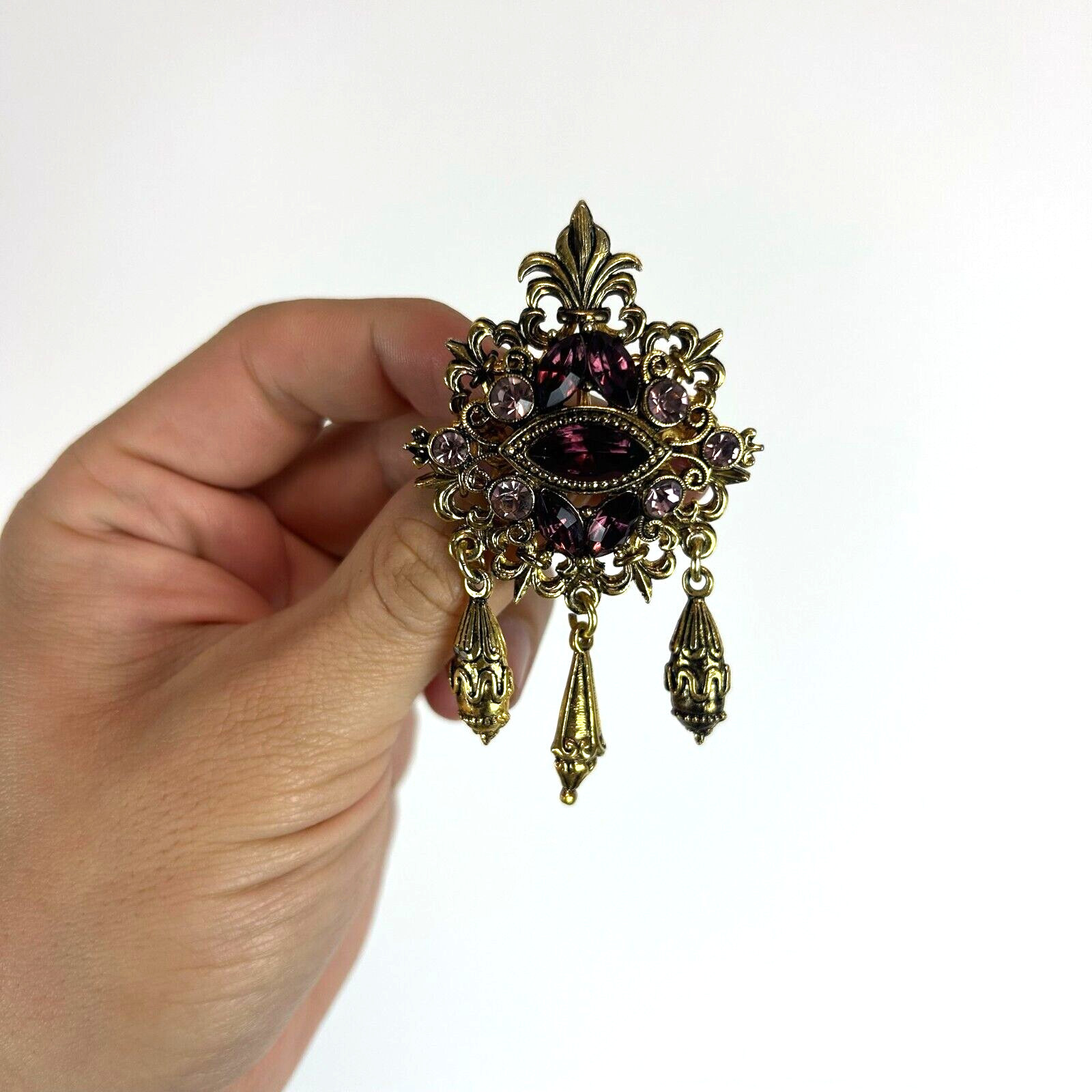 Czech Republic Vintage brooch – Vintage USSR jewelry – soviet