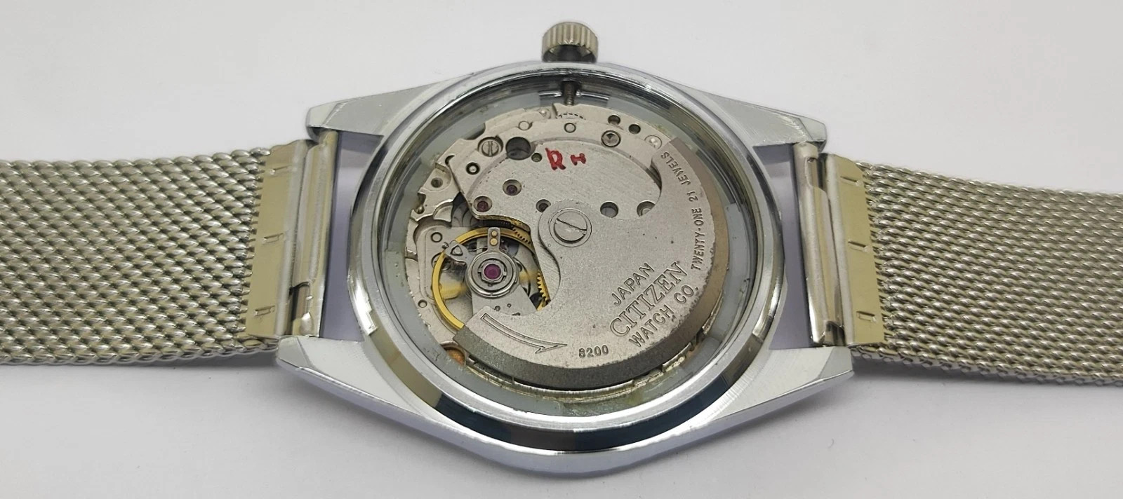 Vintage Citizen Automatic Men’s 21 Jewels Blue dial Japan Made Wrist watch