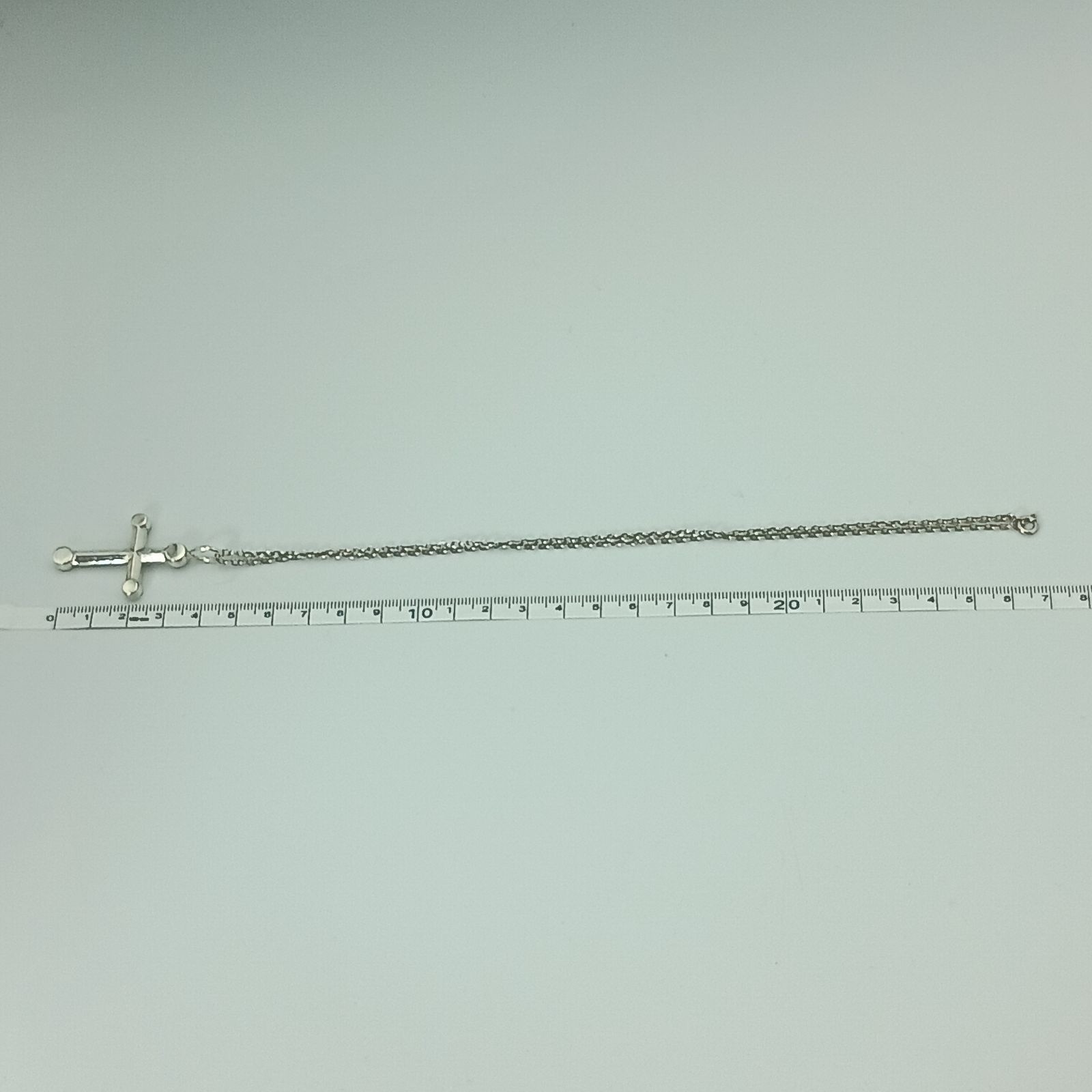 Georg Jensen Andreas Mikkelsen Cross Pendant Necklace 261B Silver 925 Vintage
