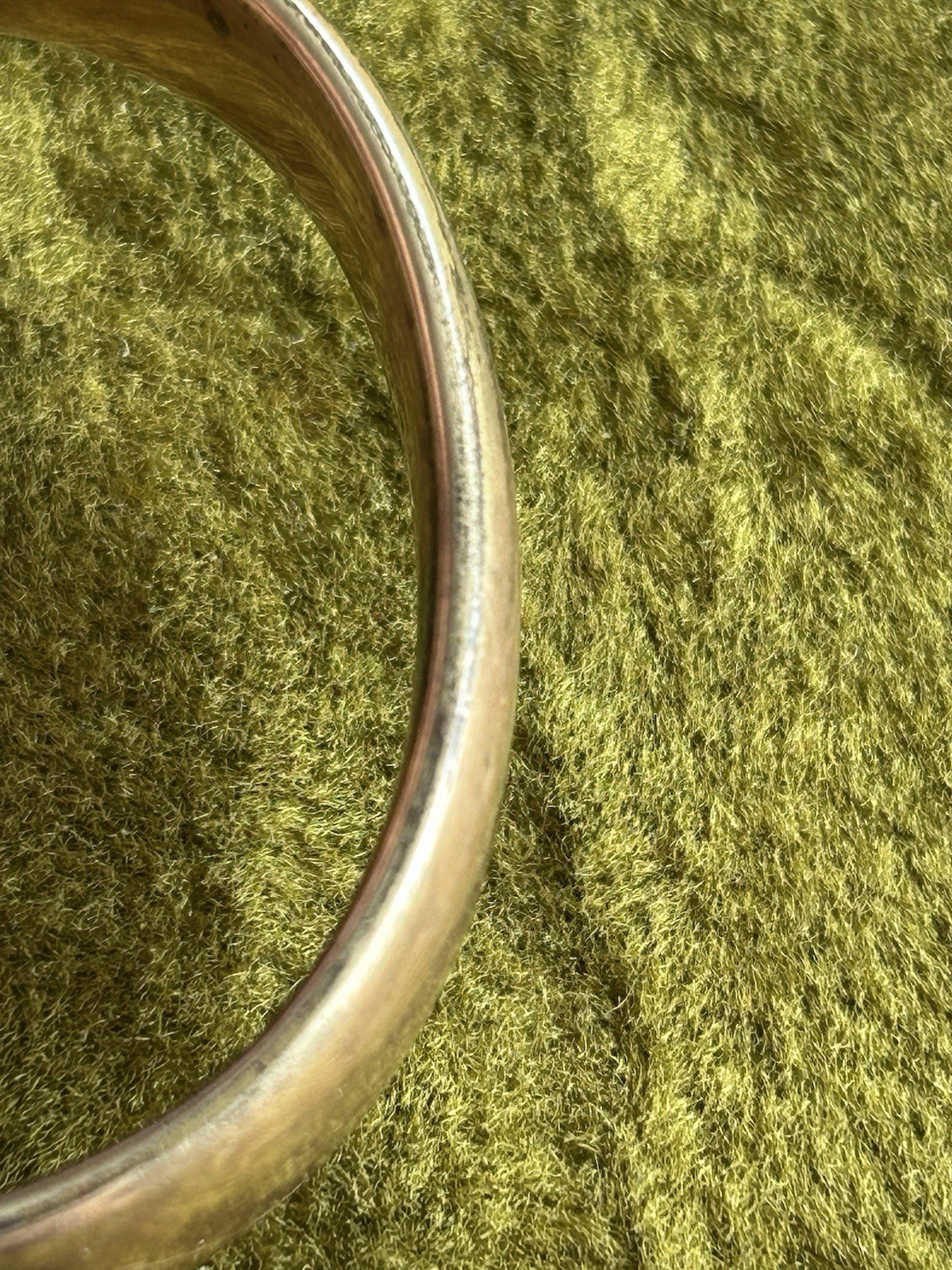 Rare Antique Gold Colored Grizzly Bear Bracelet. Likely Plate or Rolled Gold.