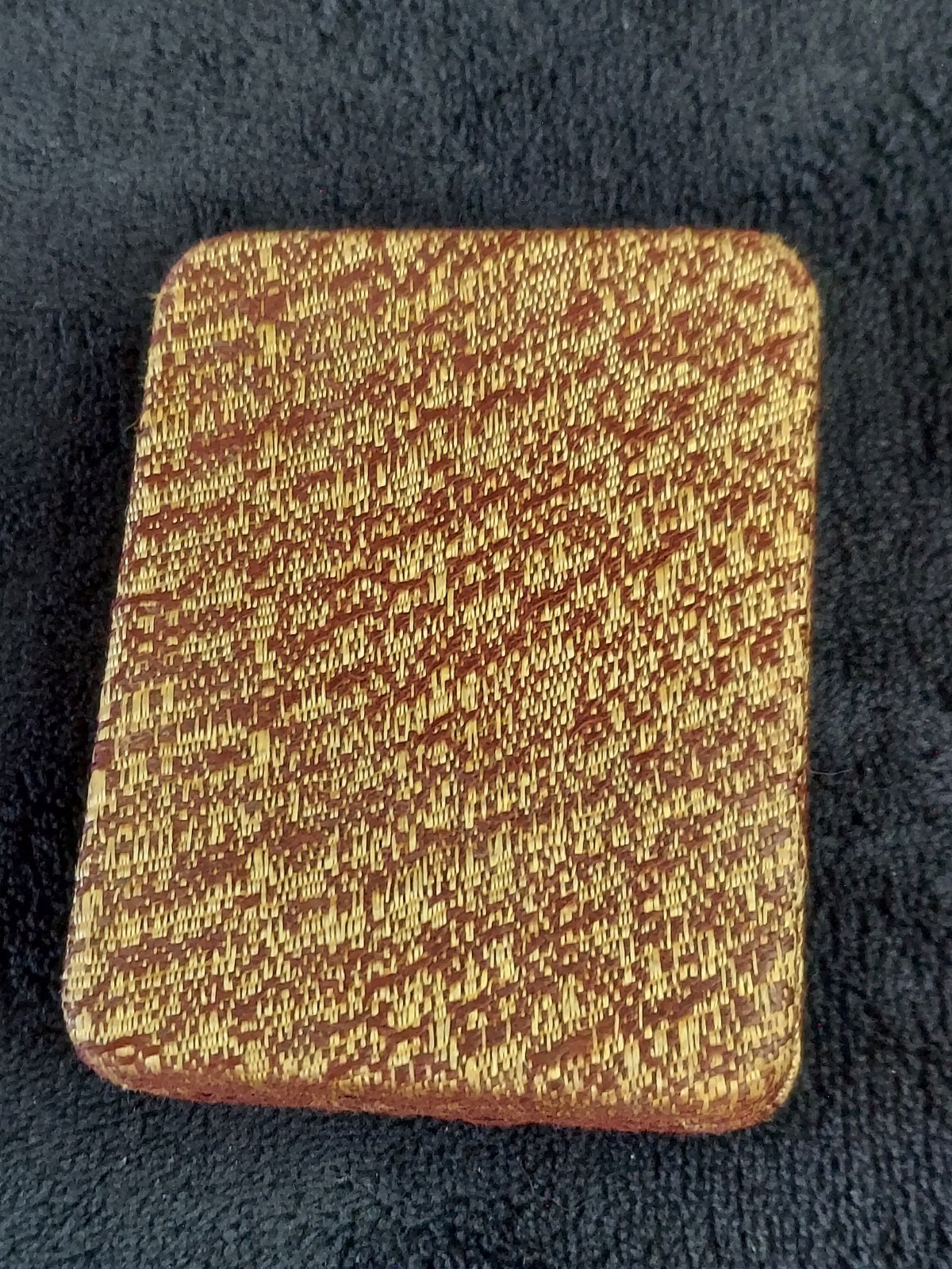 Dainty 12K Yel & Rose Gold Leaves Pendant w 1/20 14K Yel Gold Chain Vtg RGC