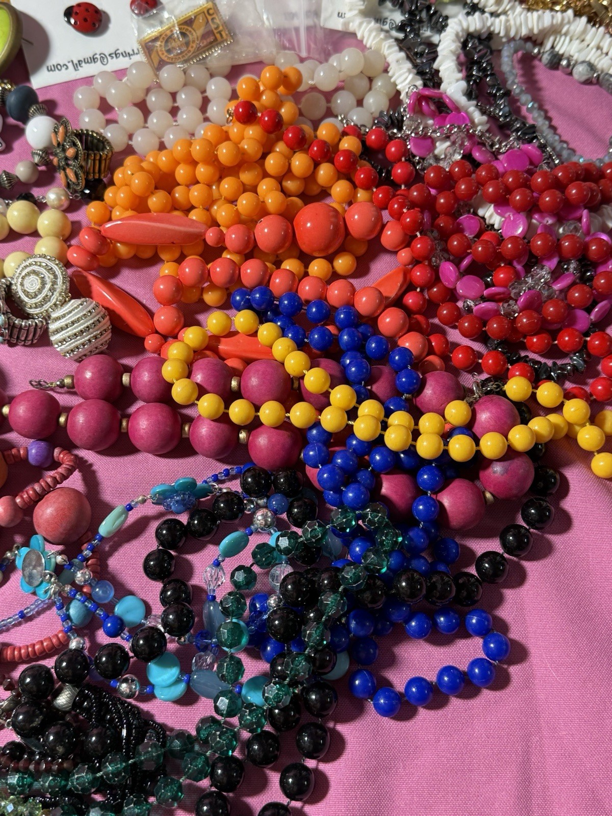 Costume Jewelry Lot VTG Rhinestone Set Givenchy Whiting & Davis Solid Perfume
