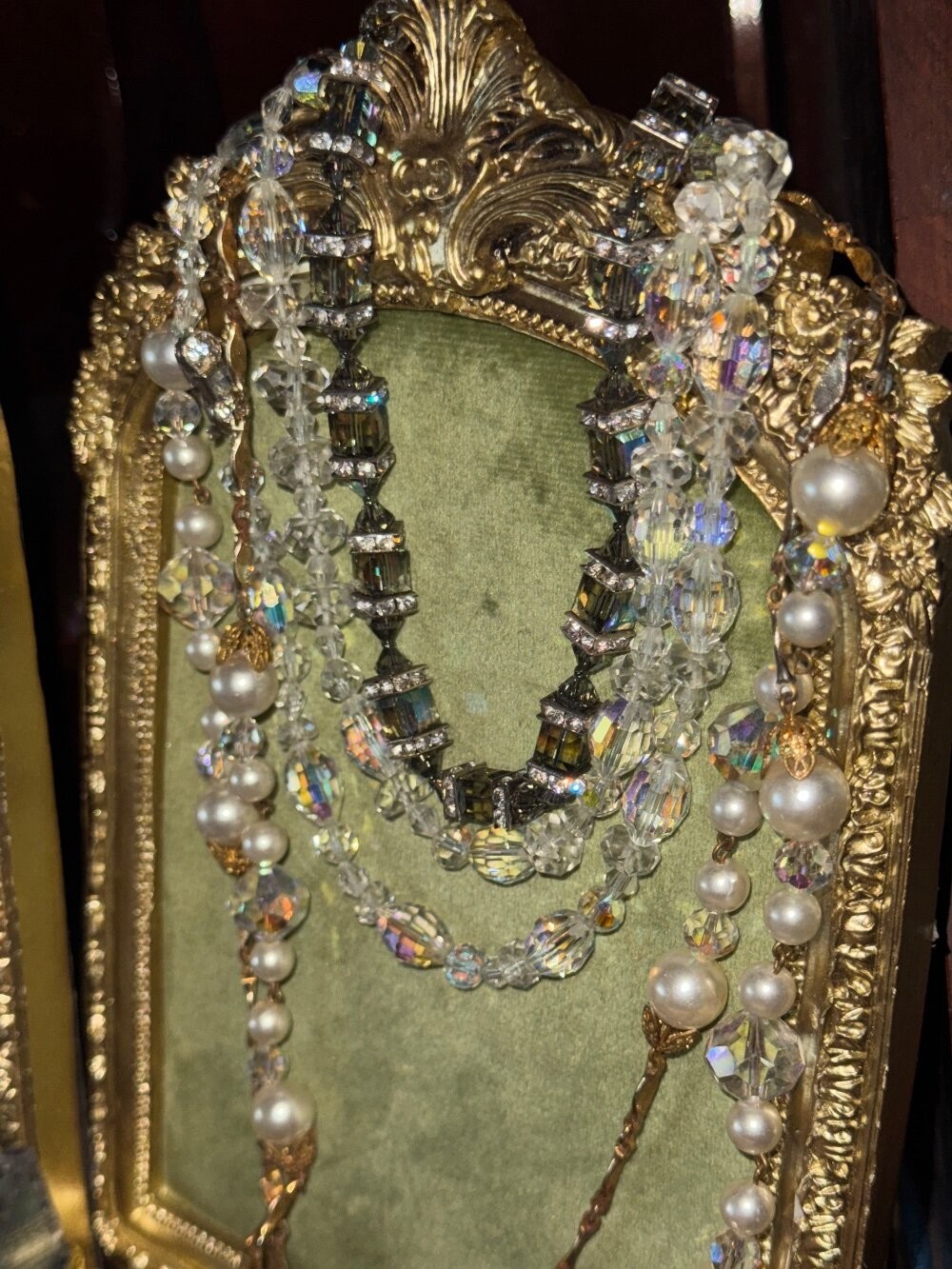 Jewelry Lot Vtg Rhinestone Sorrelli Trifari Weiss Jade High End Sets Estate