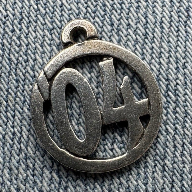 Retired James Avery “04” charm