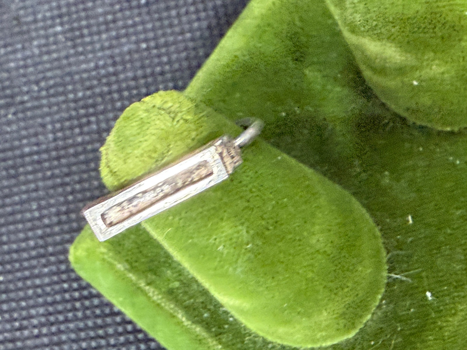Vintage Sterling Silver Stamped Typebar Monogram “O” Ring Size 6 ADJUSTABLE