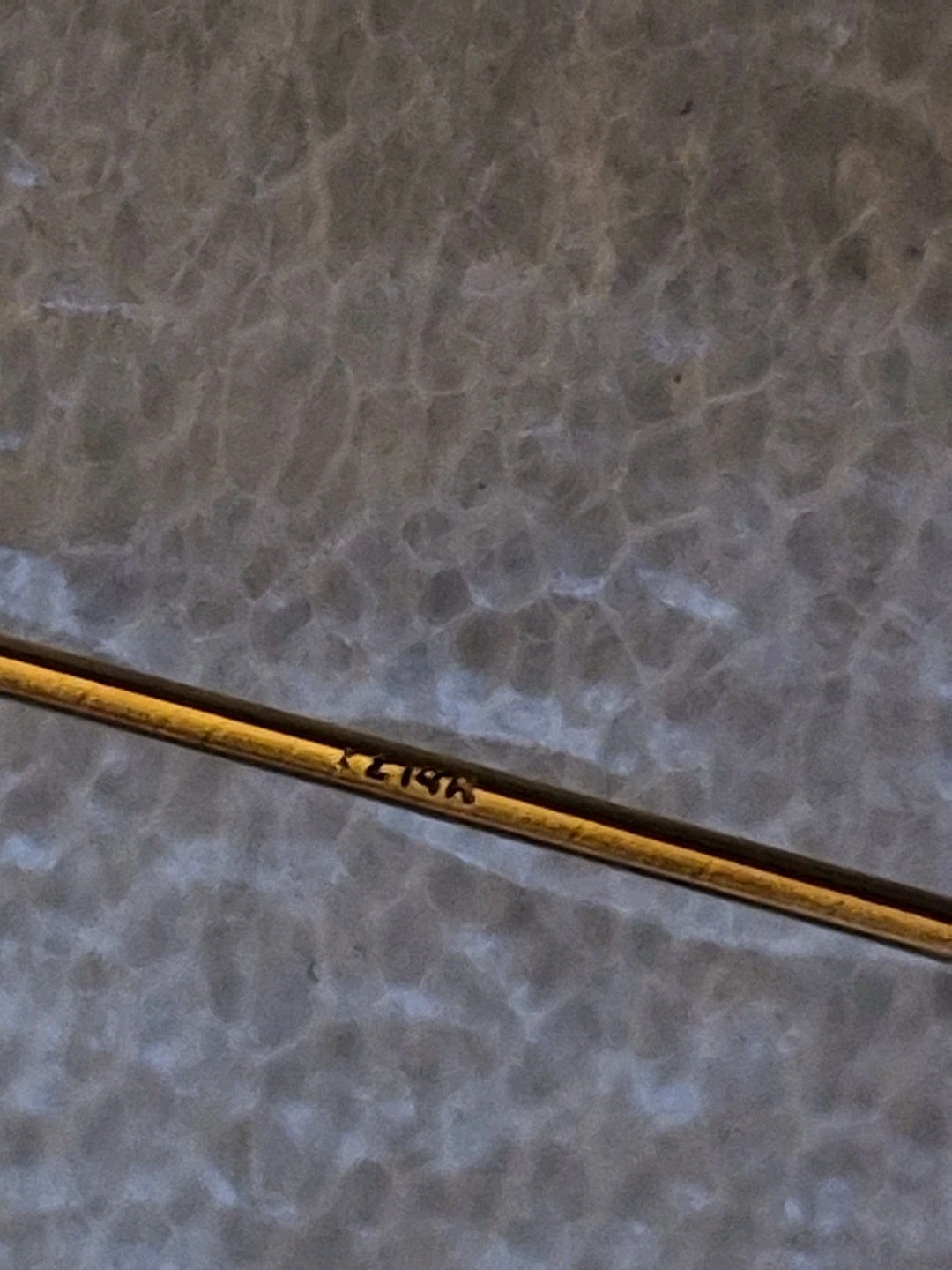 Vintage Opal-?Stick Pin 14K Yellow Gold