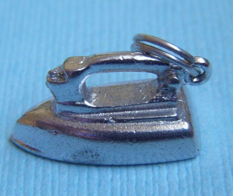 Vintage iron sterling charm