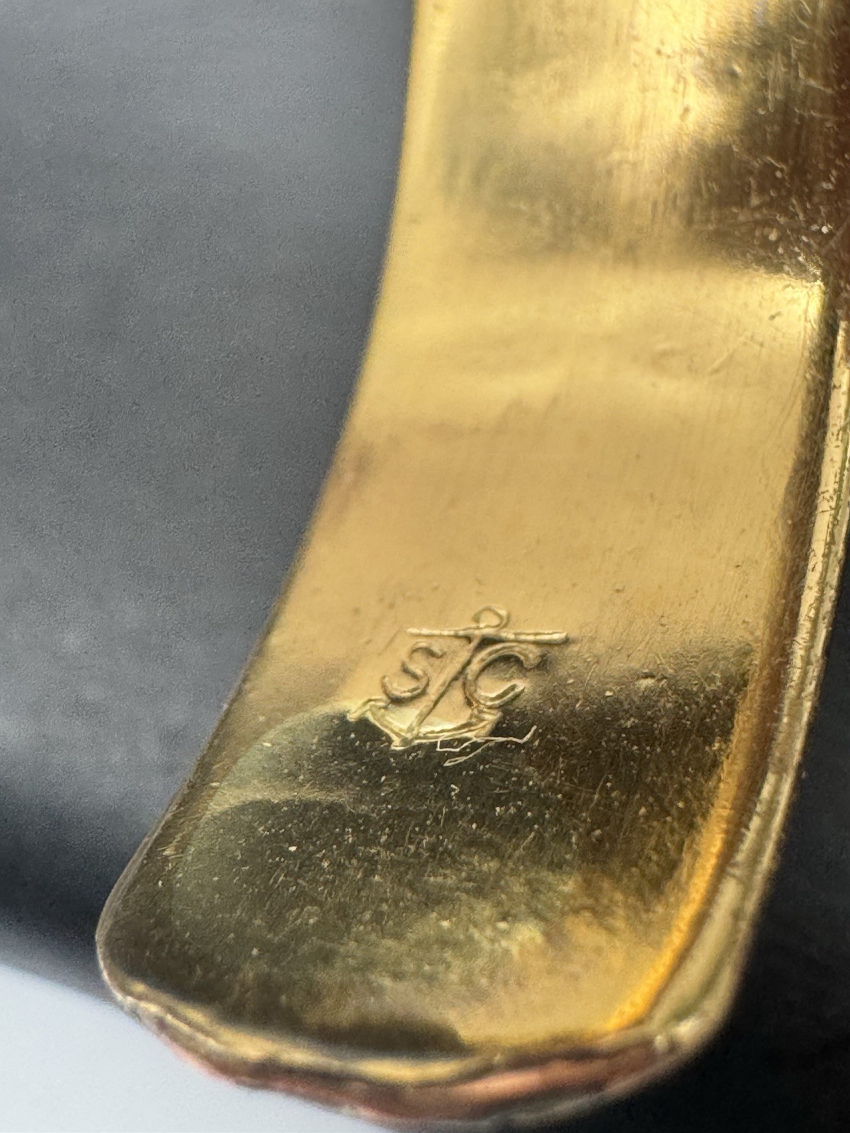Sausalito Craftworks Brass C Cuff Very Good condition Unisex