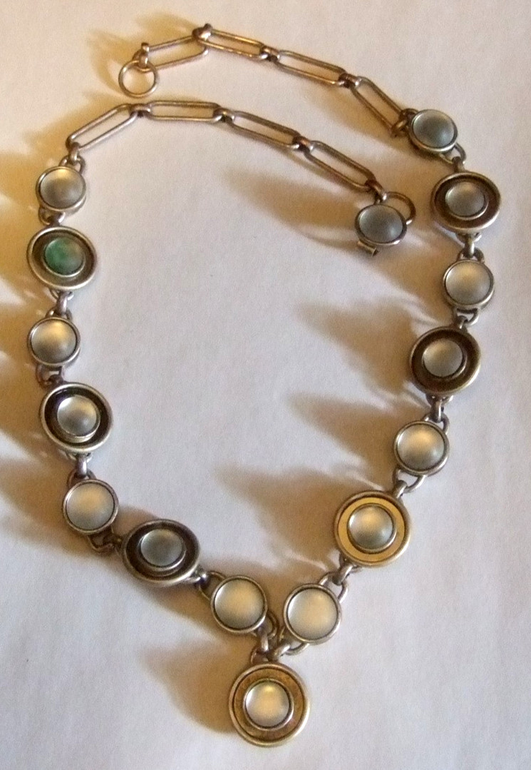 Vintage Costume Jewelry Estate Necklace 24 inches