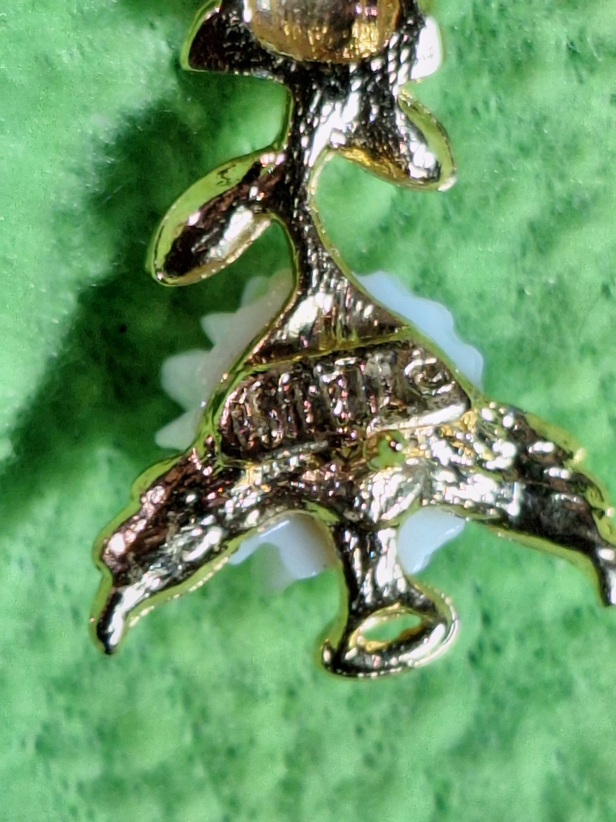 Vtg. Signed Sunflower Plant/Pot Pin~Enamel~Goldtone~Rare~1″~ #1866