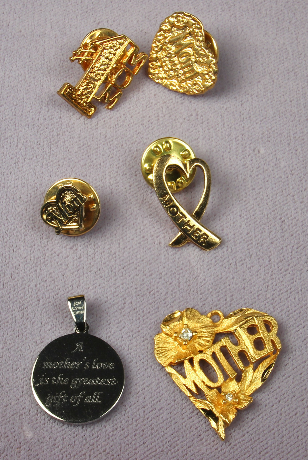 MOTHER GRANDMOTHER Jewelry Lot Hearts Locket Rossi Dillards 1920s to Now