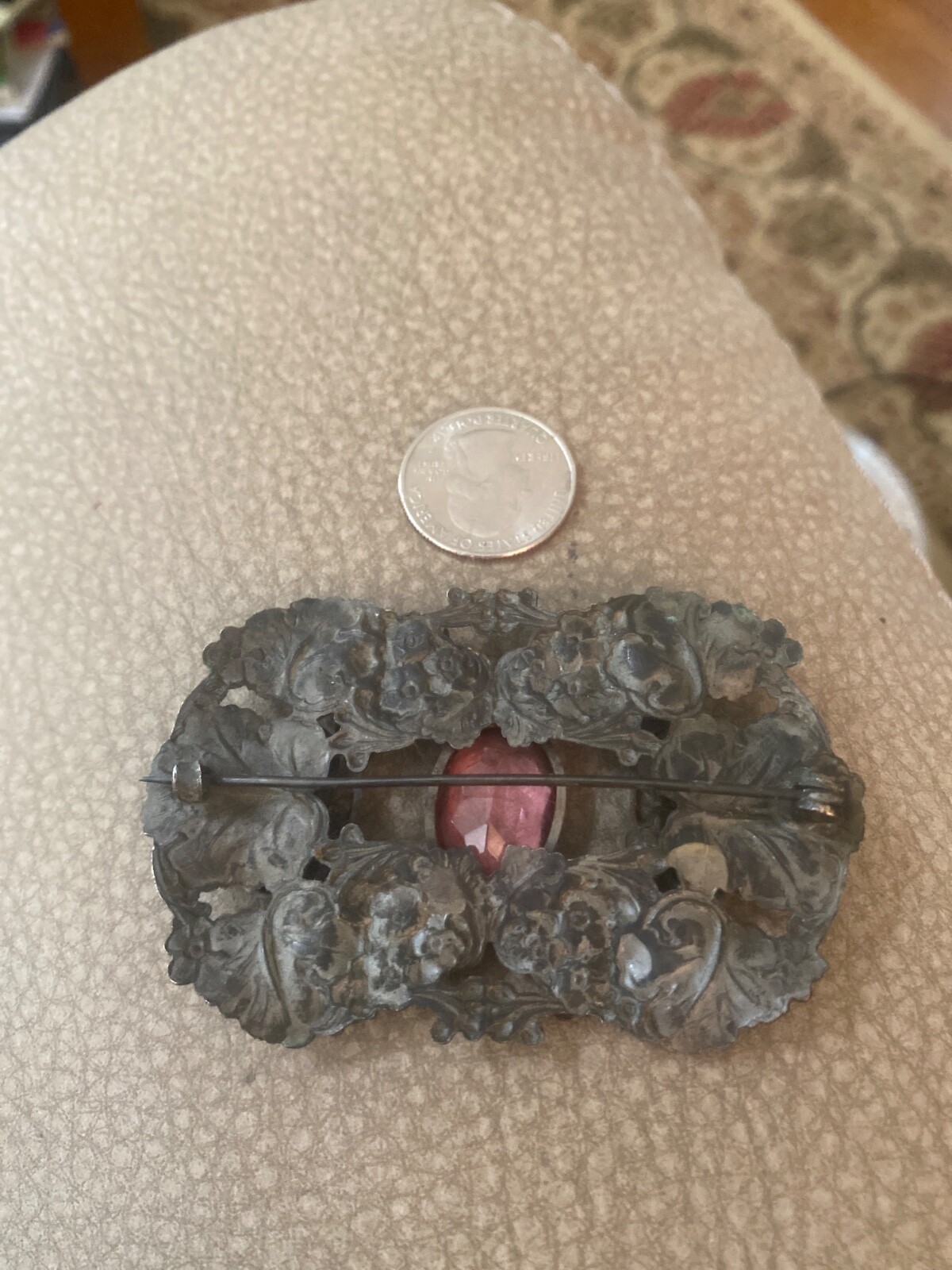 Victorian Brooch ear 1837-1901 england