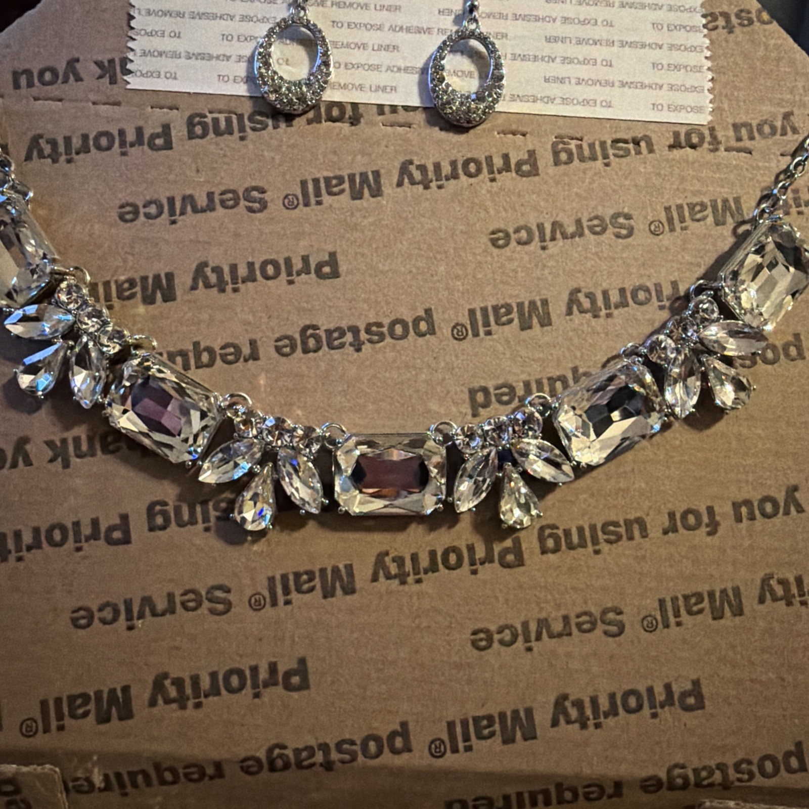 Vintage to Now Jewelry Lot All Wearable Untested. No Junk. Box B8 Rhinestones