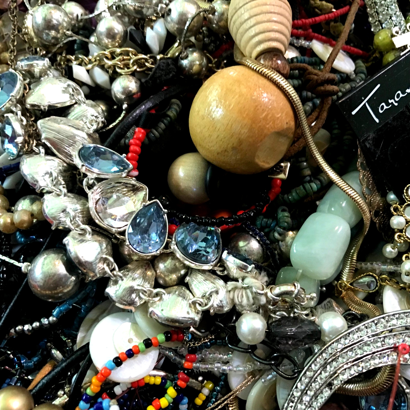 1/2 lb Mixed Vintage-Now ESTATE Jewelry lot ALL WEARABLE, NO JUNK, PAIRED 🌺