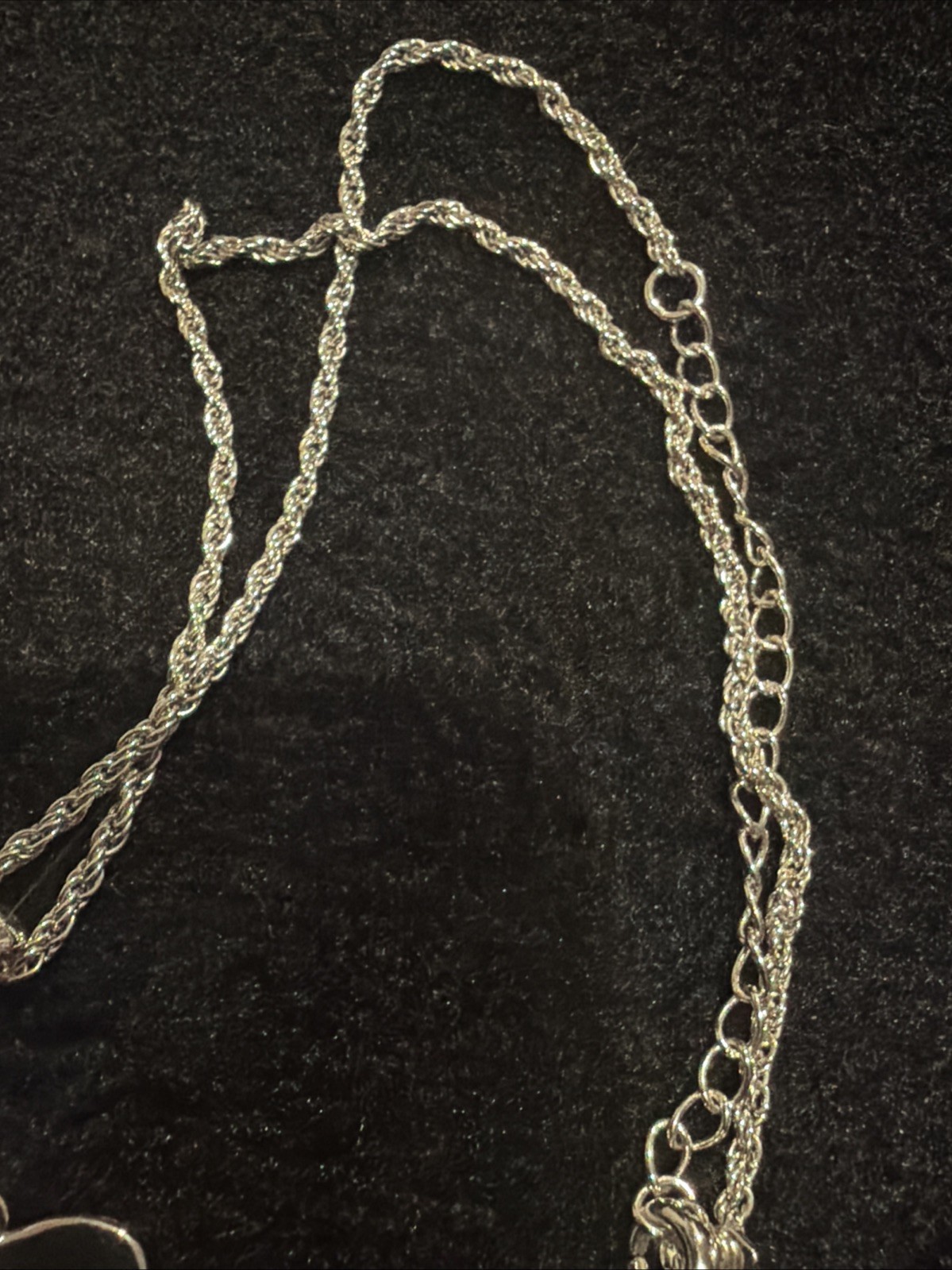 Vintage Cookie Lee Aqua Jeweled Pendant Cross Nickel Free