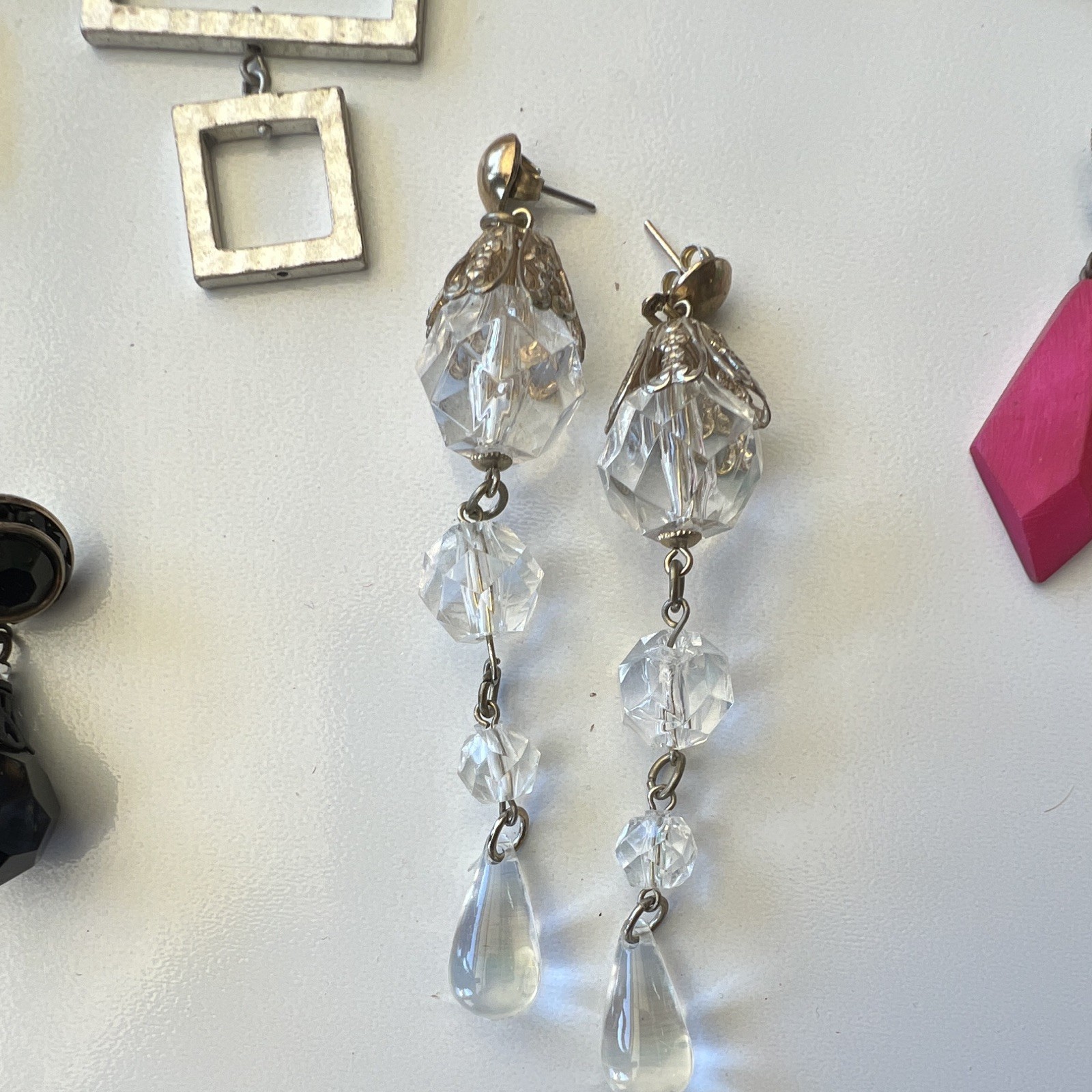 VTG / Retro Statement Dangling Earring Lot 2 – – Assorted 90s, Y2K