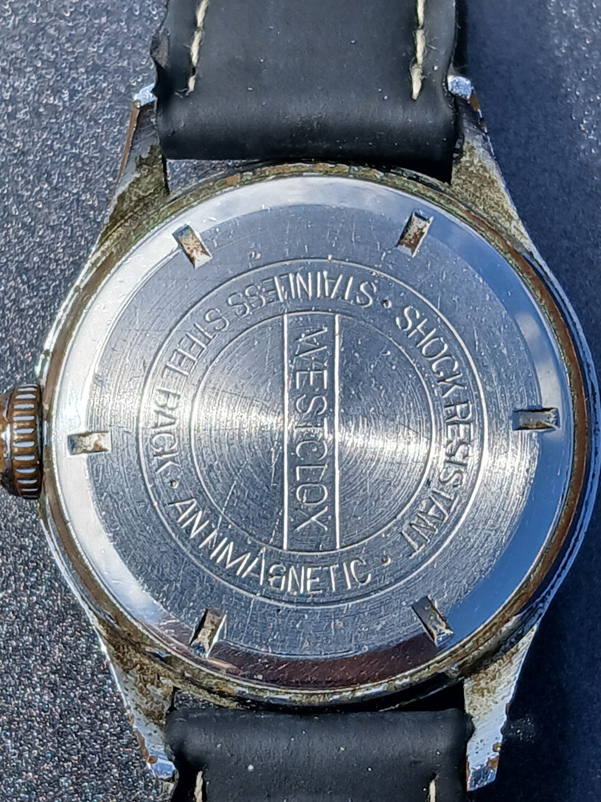 Vintage military WESTCLOX men Watch, Shockresistant, Antimagnetic, Wather Proof.
