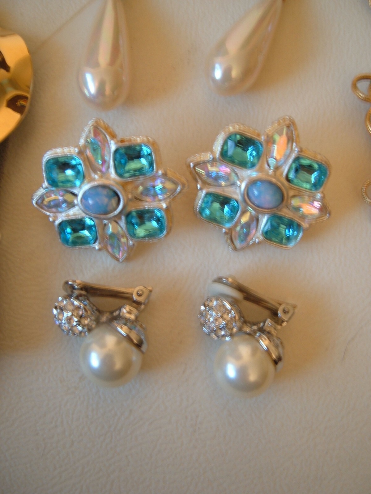 Unknown Designer – (Ten pairs of clip earrings)