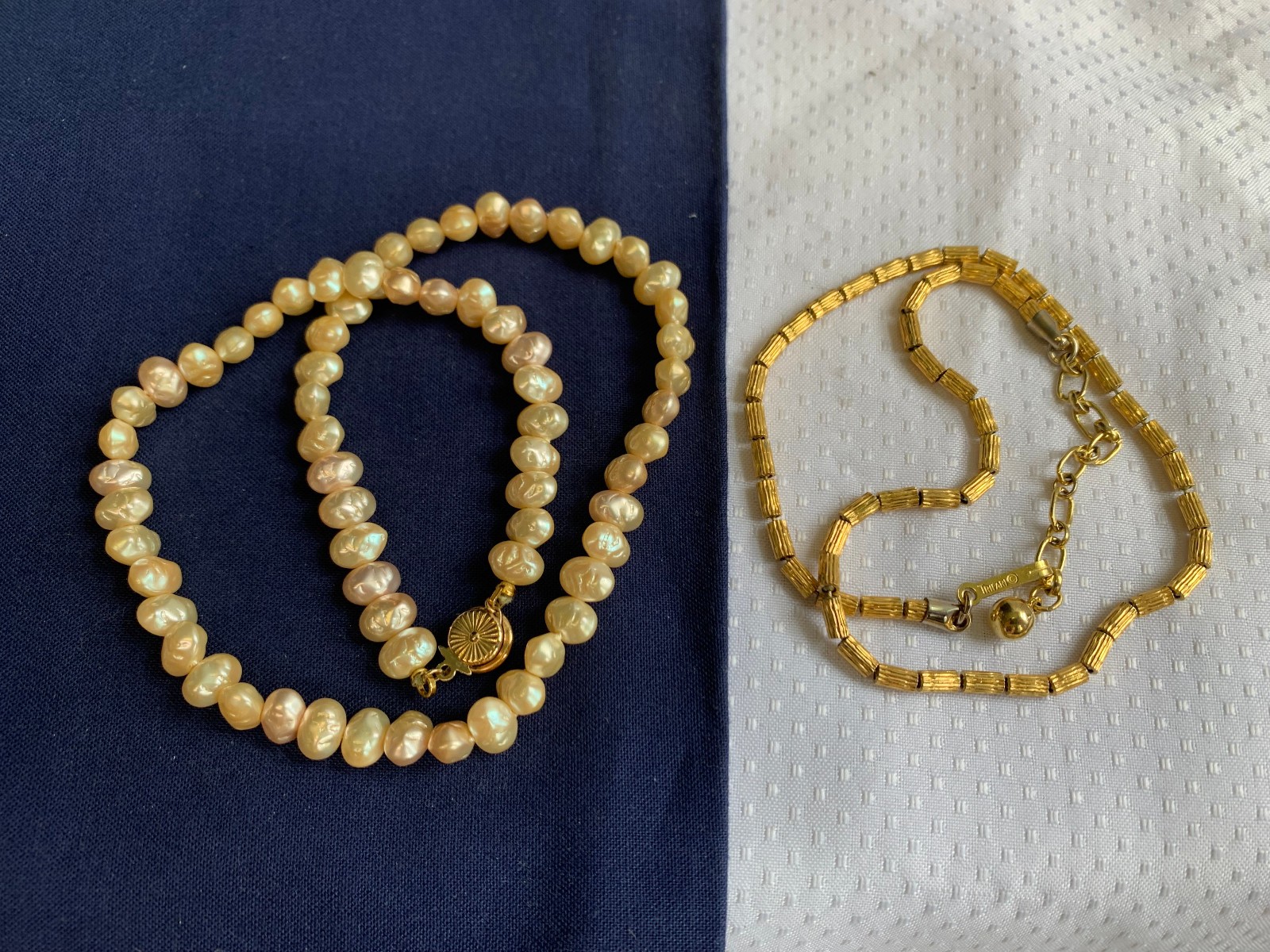 Vtg Costume Jewelry Lot Heidi Klum Trifari Rhinestone Pearl Lucite Bead