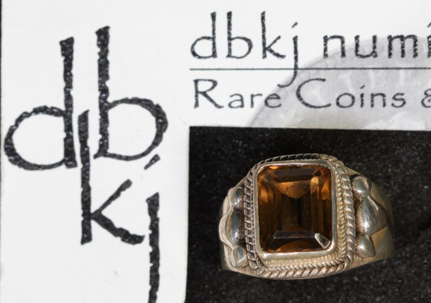 Vintage – Sterling Silver Ring – with Unknown Gemstone