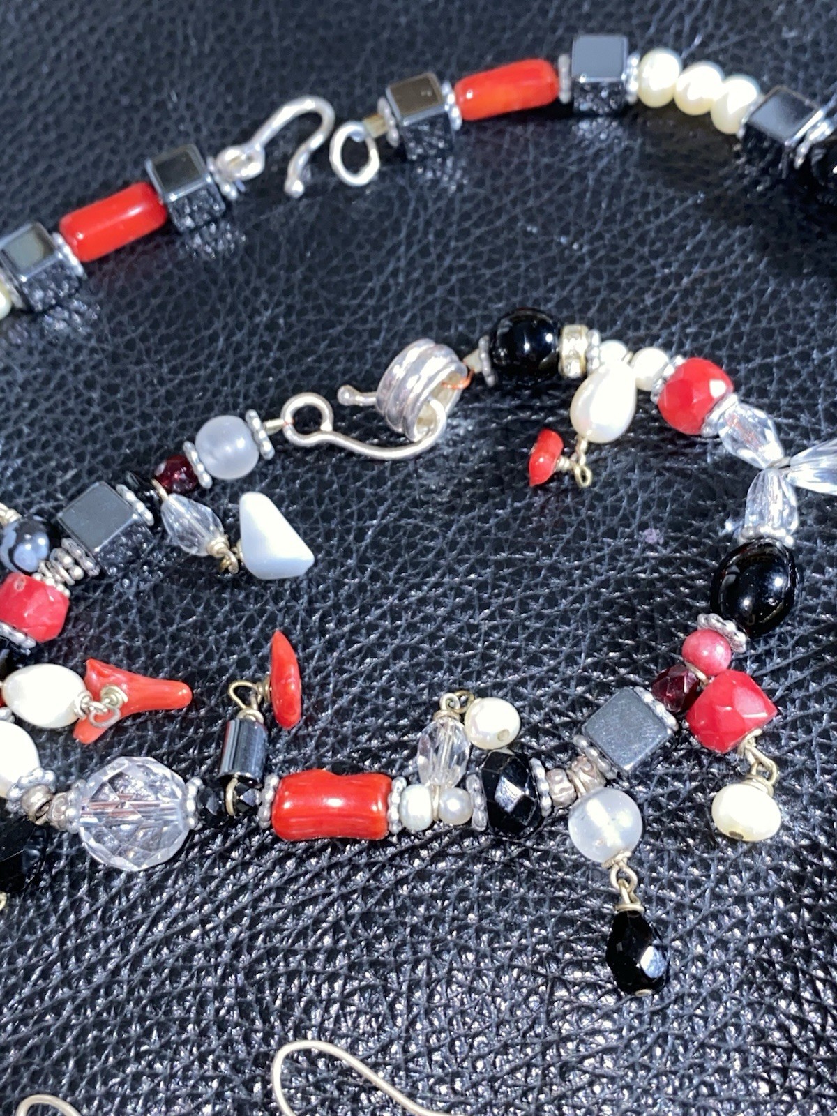 Vintage Necklace Bracelet Earring Set