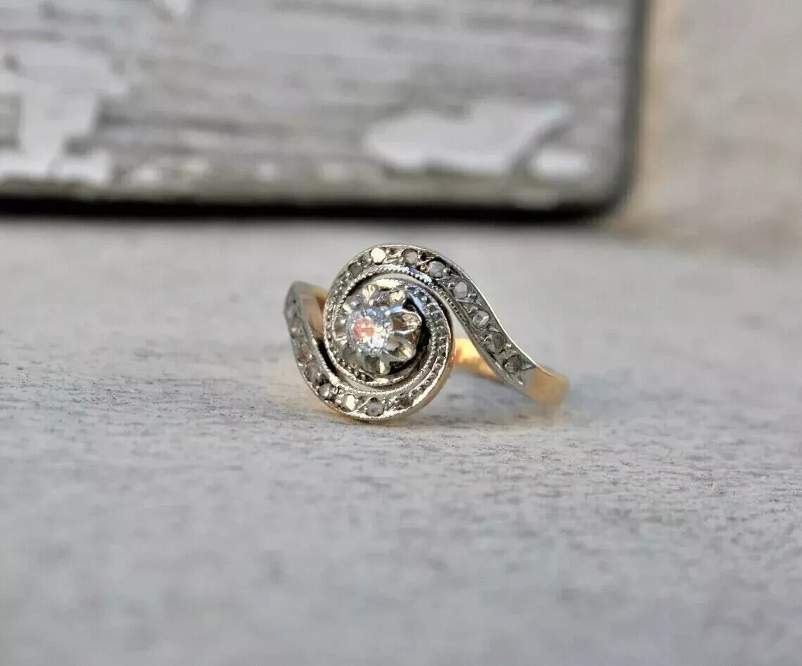 2.48Ct Art Deco Round Lab Created Diamond Halo Engagement 14K White Gold FN Ring