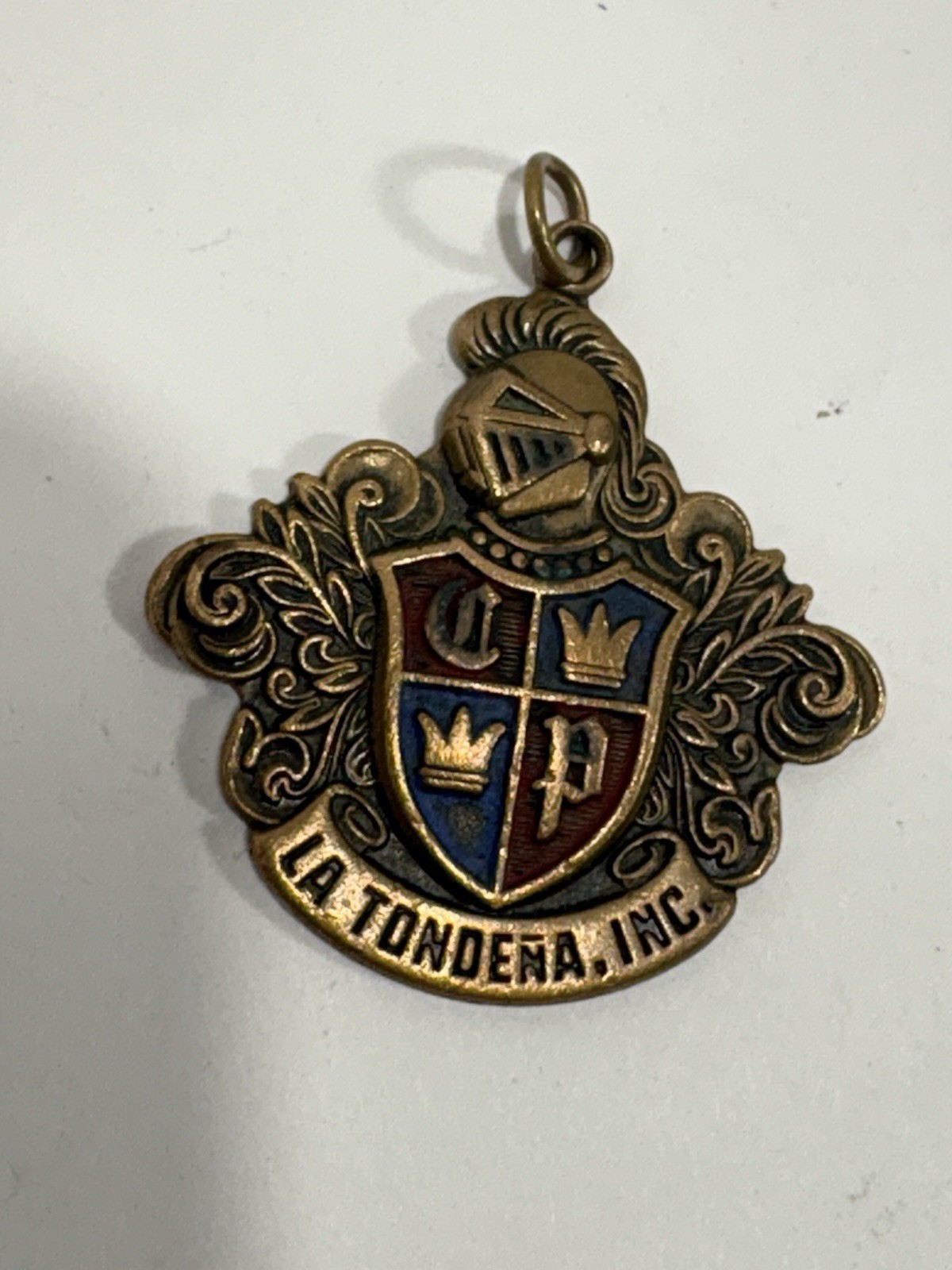 VINTAGE La Tondena Inc Distillery CHARM Pendant Suarez Bros Philippines