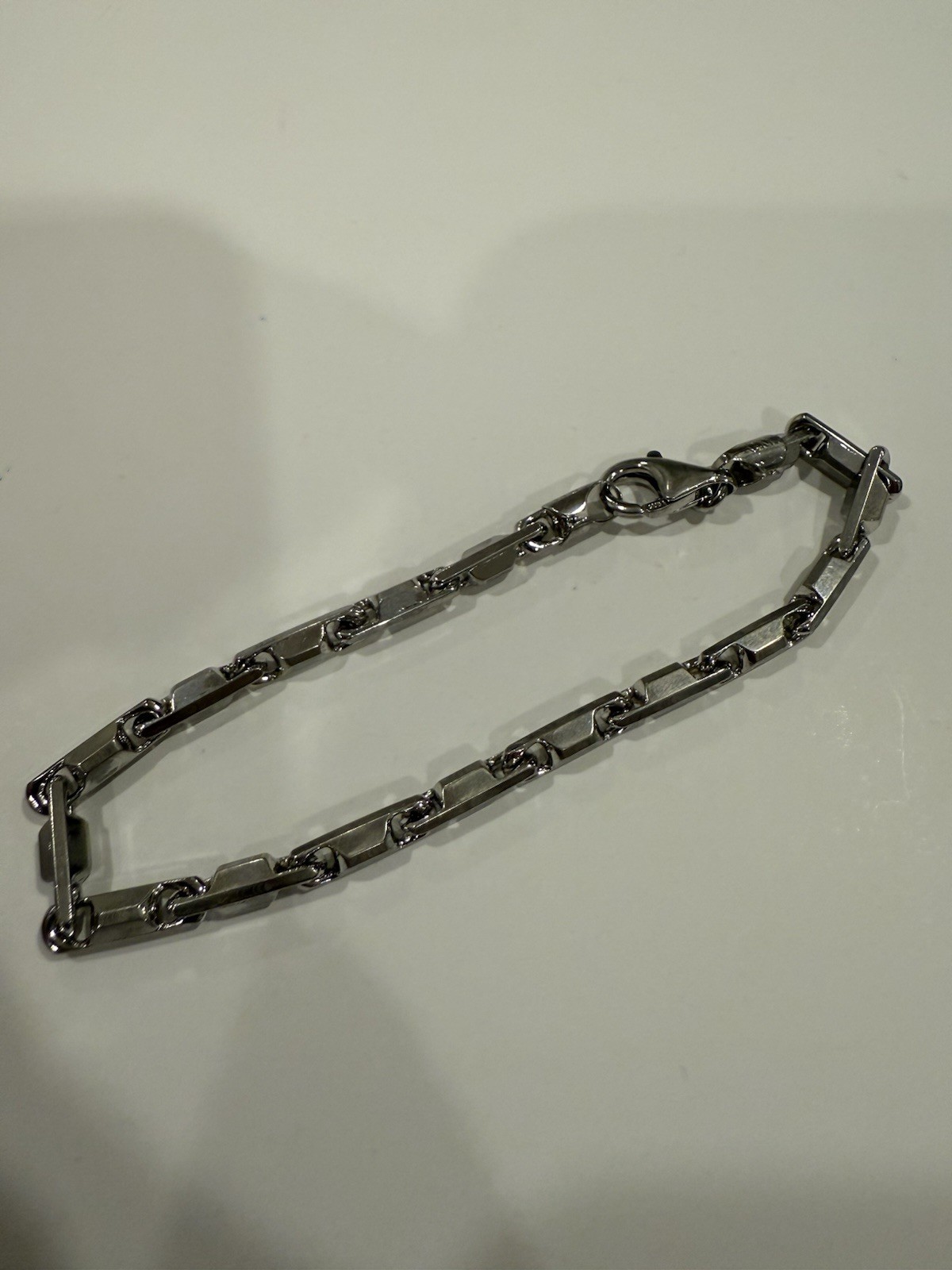 Unique Link Bracelet Made In Italy Stainless Steel