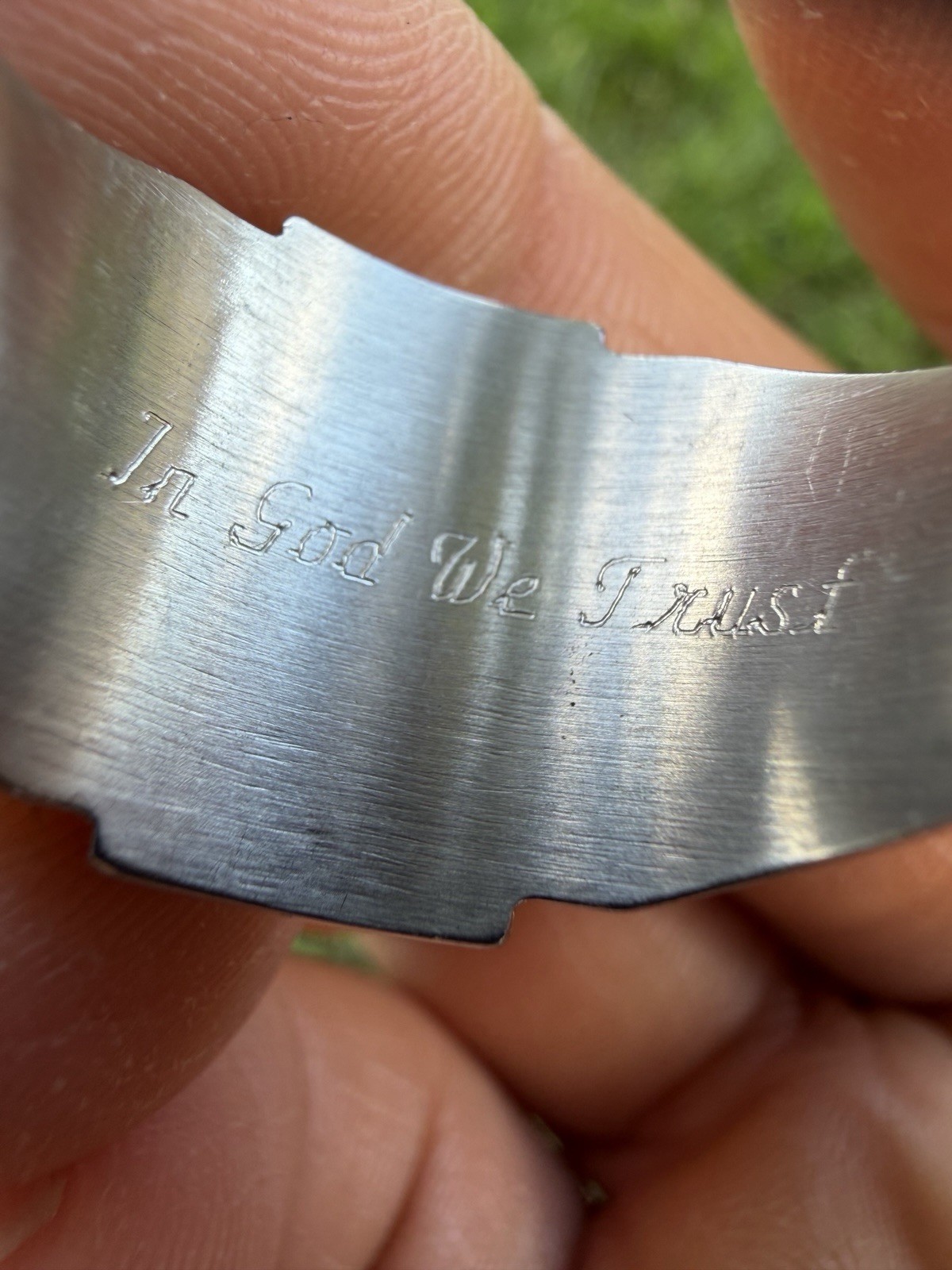 B High School Class Ring
