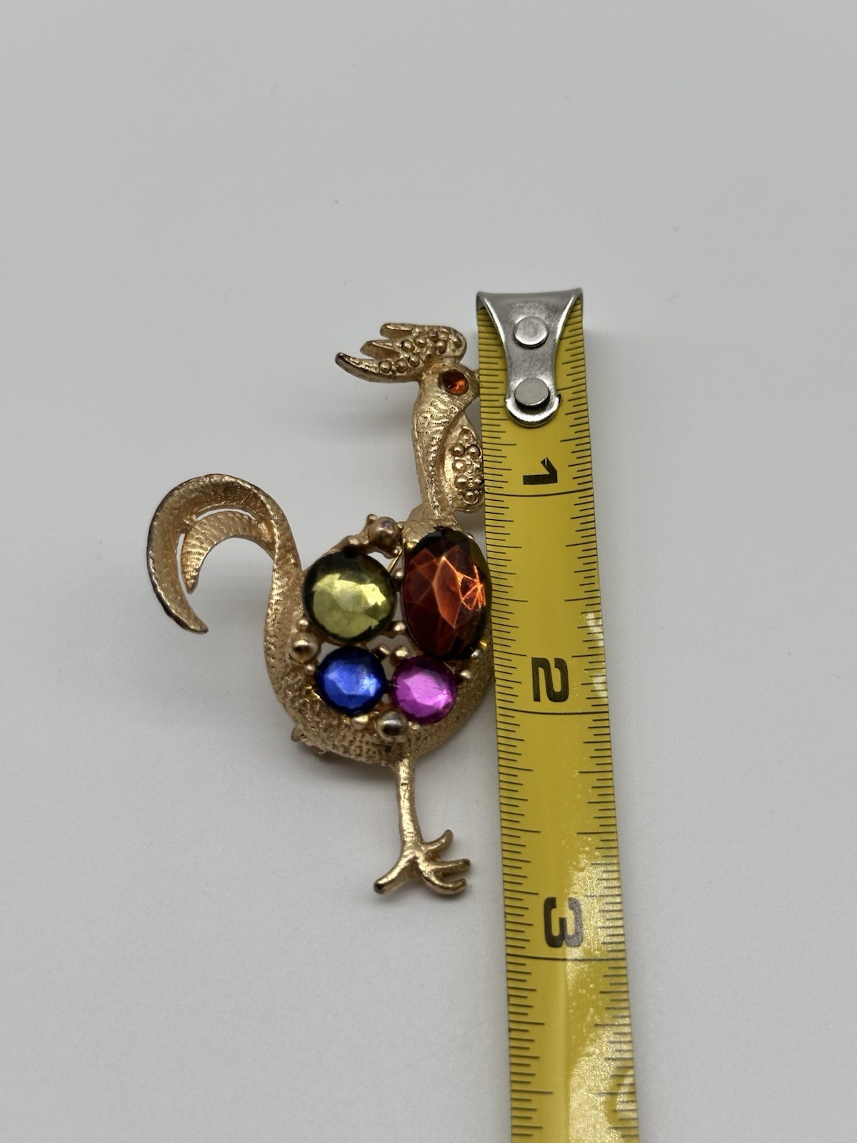 Vintage Townley Rooster Brooch