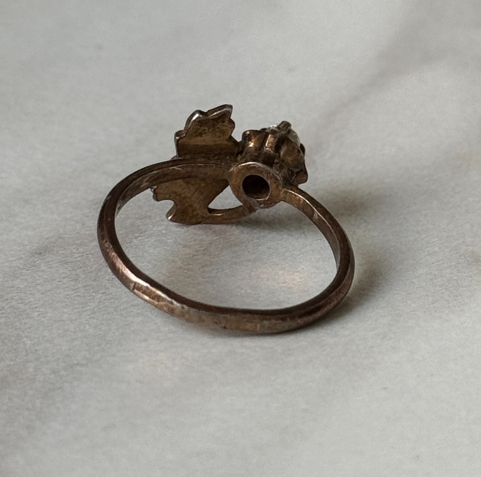 Soviet Women’s Ring 925 Silver Handmade Vintage Size 5.5 / 16 USSR