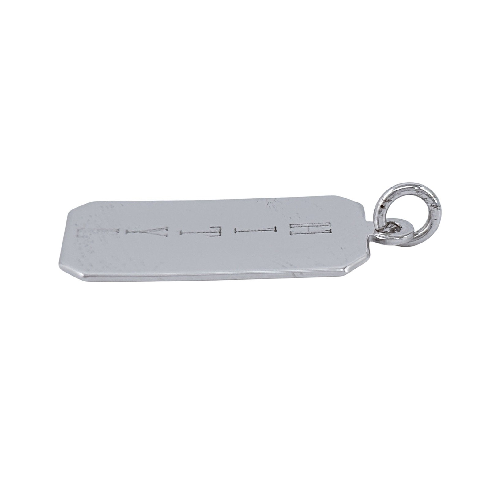ID Pendant “HITYL” | Vintage Sterling Silver 925