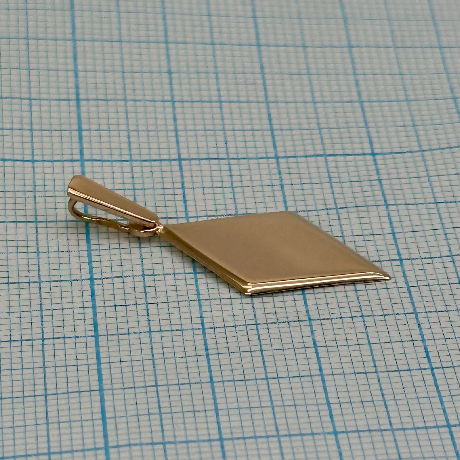 Chic Vintage Original Soviet Rose Gold 583 14k Pendant 1,86 g.