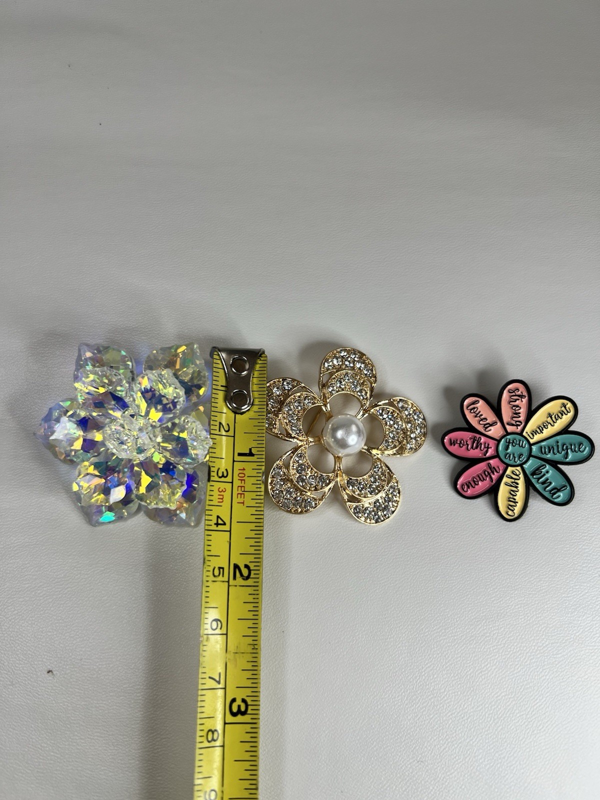 NEW Bundle Lot Floral Brooches crystal enamel rhinestones faux pearl pins