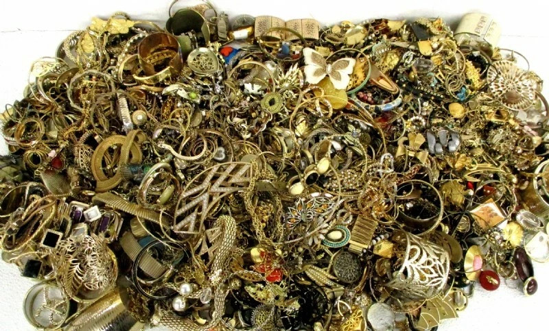 1 LB Mystery LOT NEW Mixed Jewelry Ethnic Vintage NO JUNK ALL WEARABLE Bulk LOT