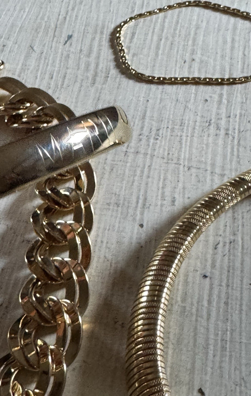 Vintage To Now Gold Tone Costume Mixed Unbranded/ Branded Jewelry Lot 9 Pieces