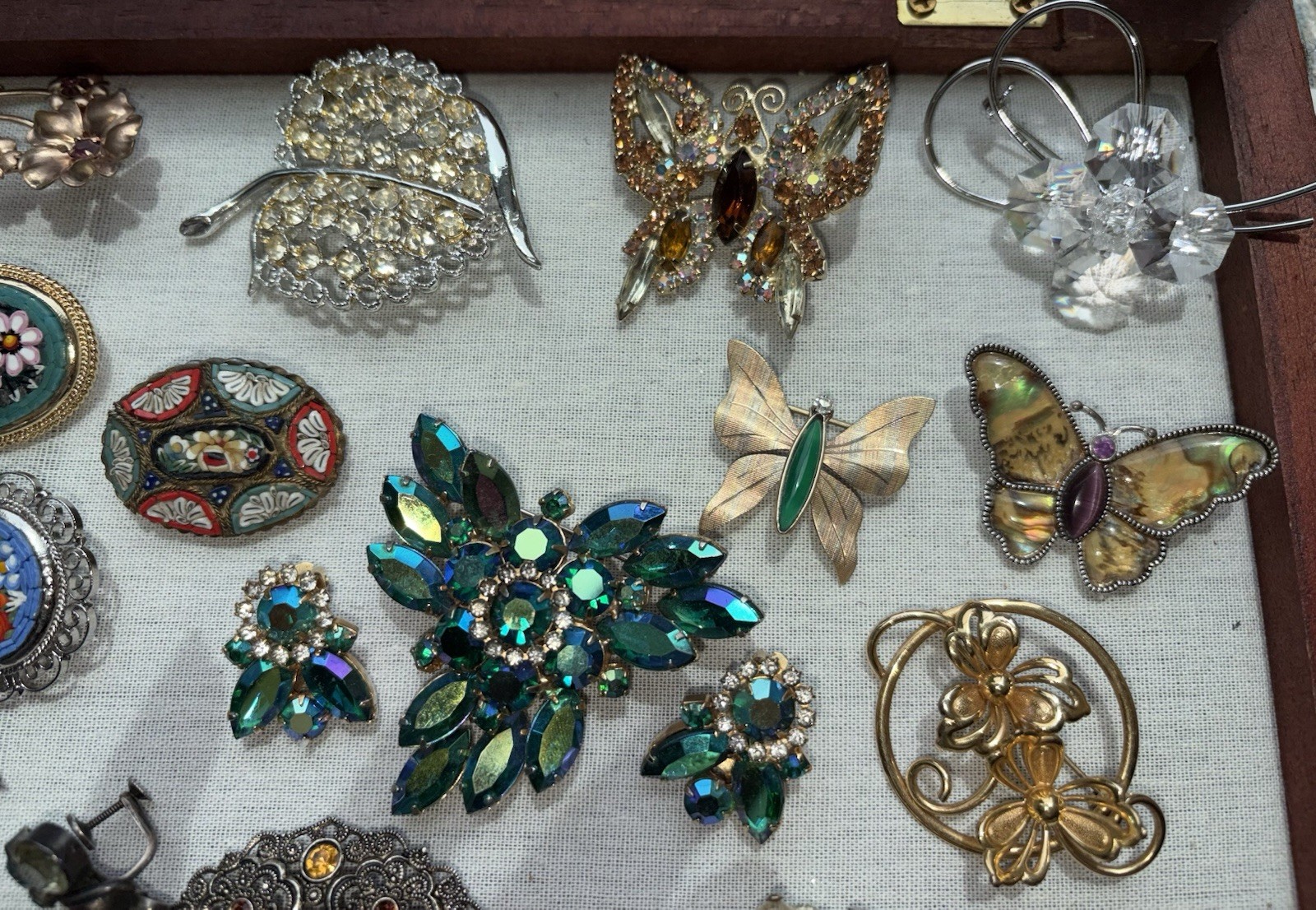 Vintage Jewelry Lot Trifari Bogoff Coro By David Warner Kramer Krementz Juliana