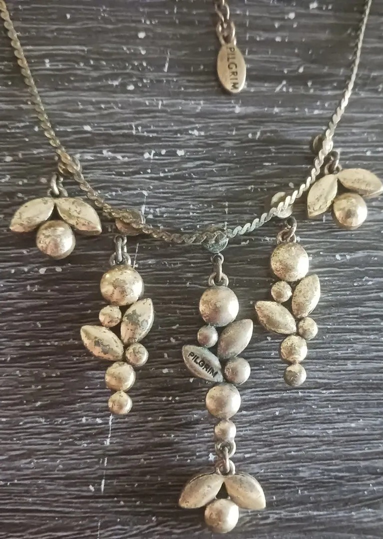 Pilgrim Danish Design Stunning Necklace Multicolor Great Condition