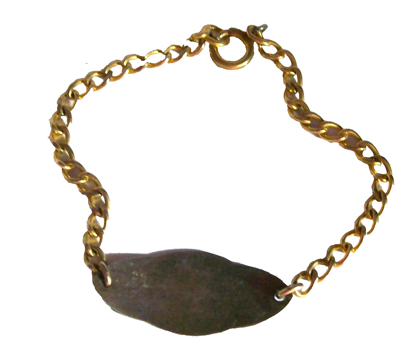 Vintage Gold Filled GF ID BRACELET-Marked