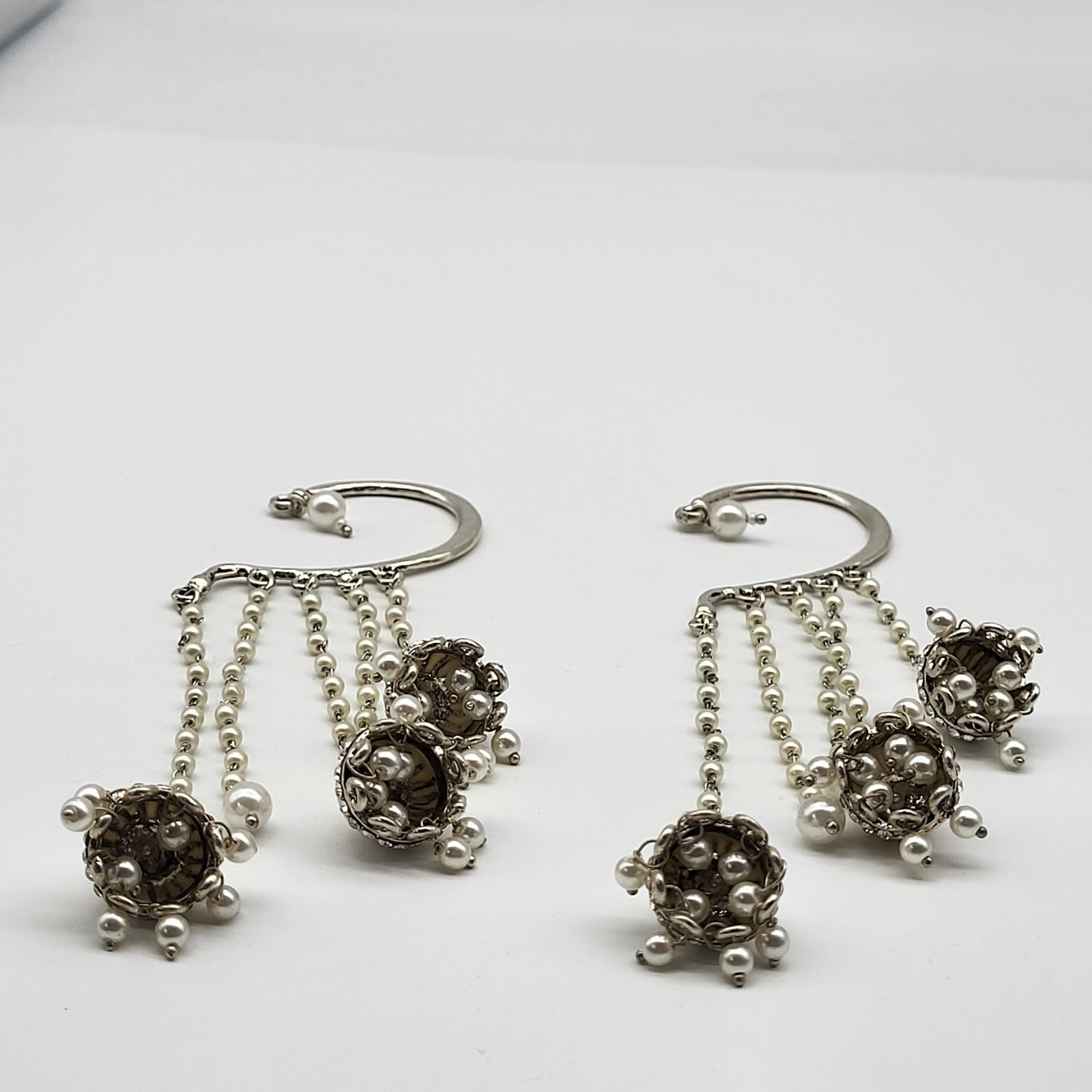 Vintage Earring Lot Long Ear Cuff Belly Dancer Hoho flamboyant Sexy