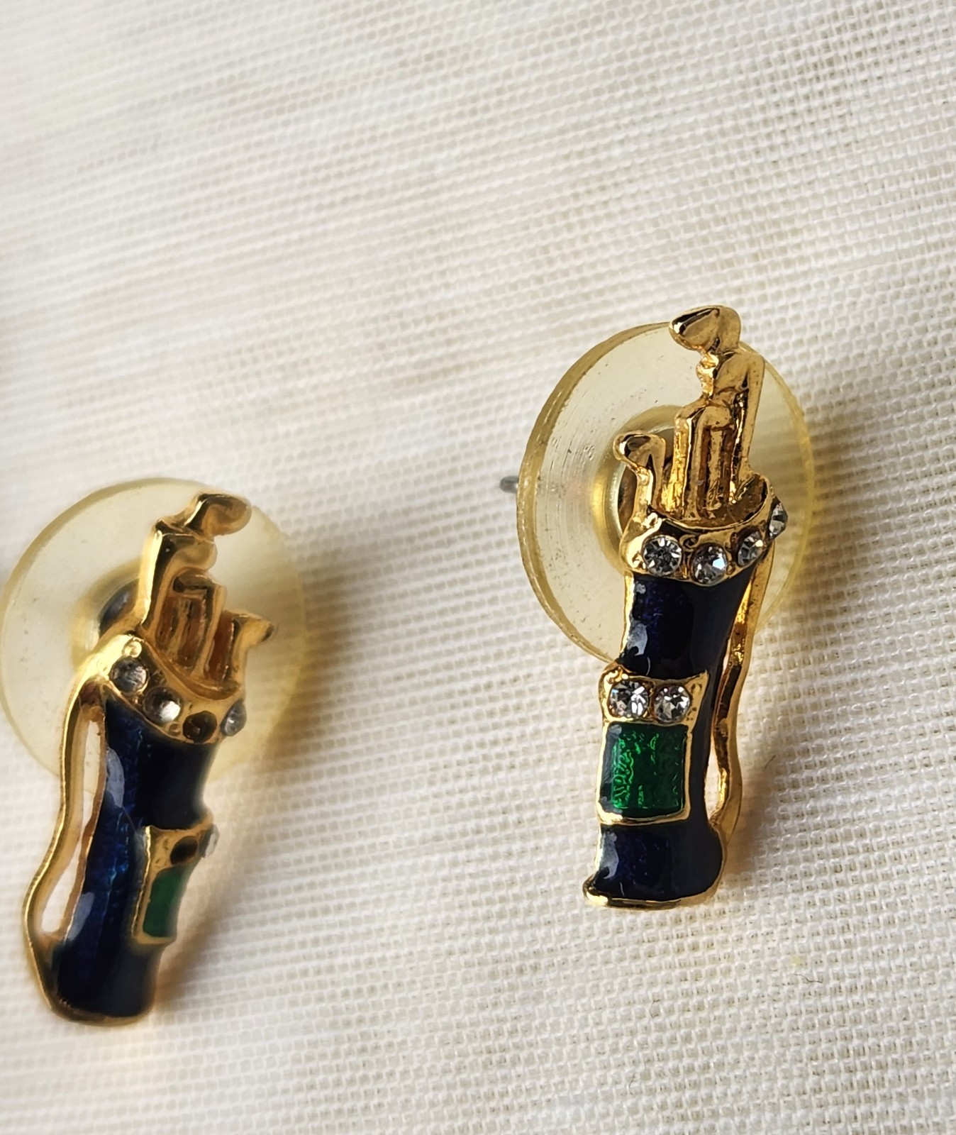 Vintage Pin And Matching Earrings
