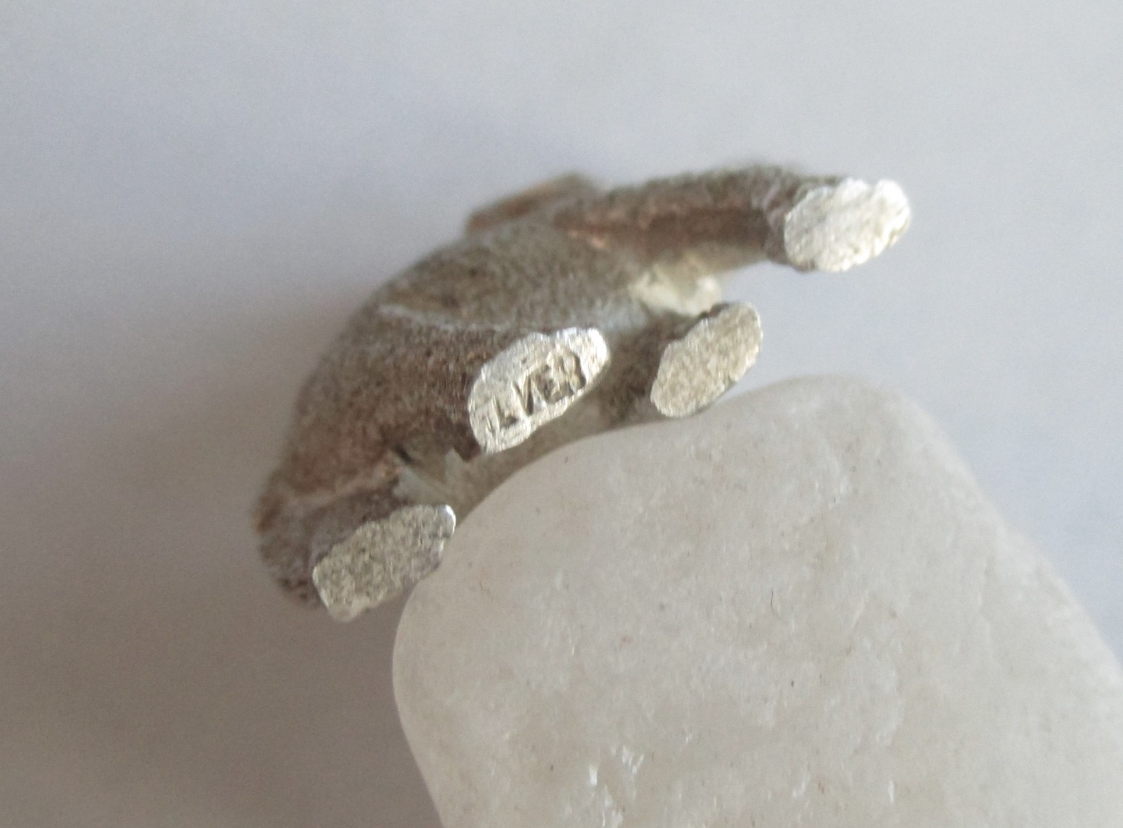 8.4g HEAVY VINTAGE 3D STERLING SILVER LUCKY ELEPHANT CHARM GOOD LUCK