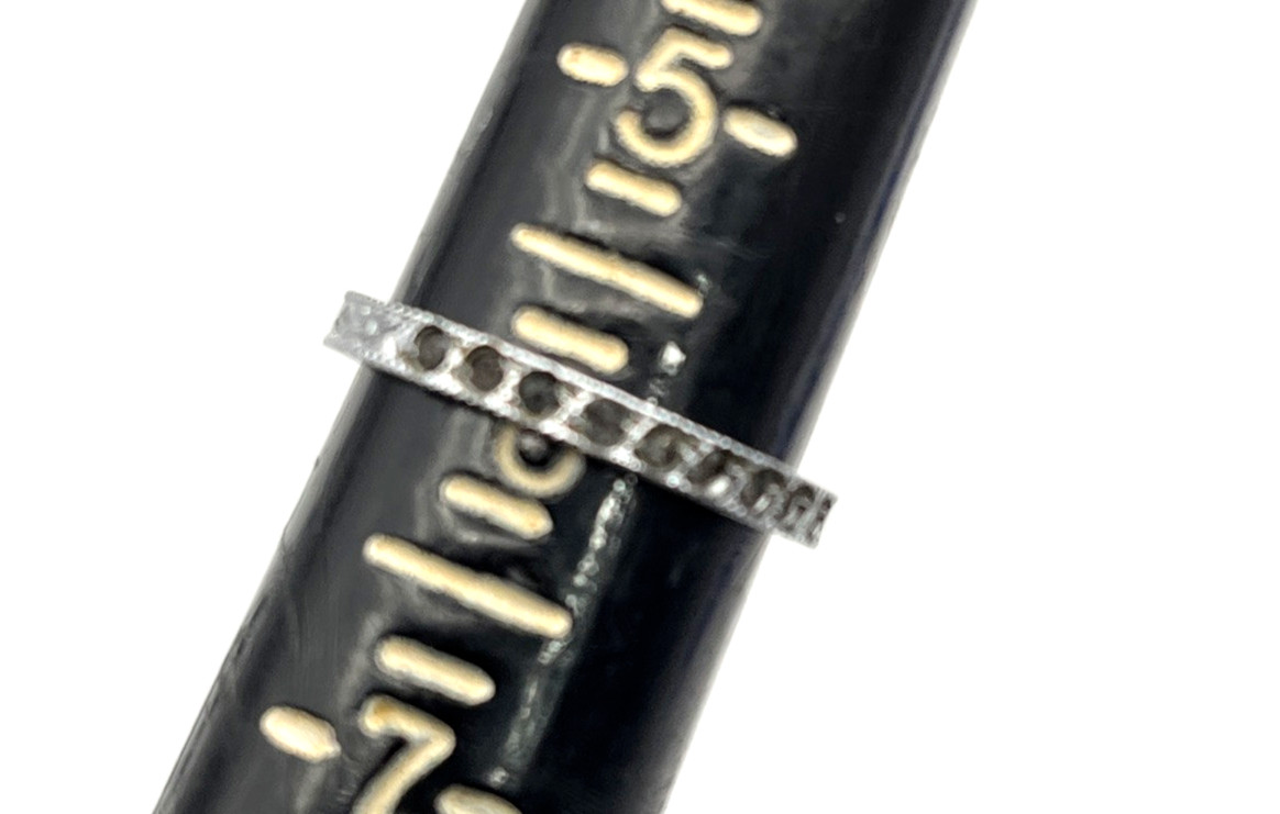 Vintage Little Nemo Paste Stone Ring Set Silver Tone Size 4.75 – 6