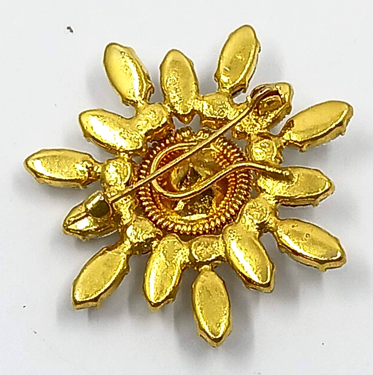 Vintage Beauty by Mee Kwoon Pin Brooch Lot Rhinestone Hand Crafted New Old Stock